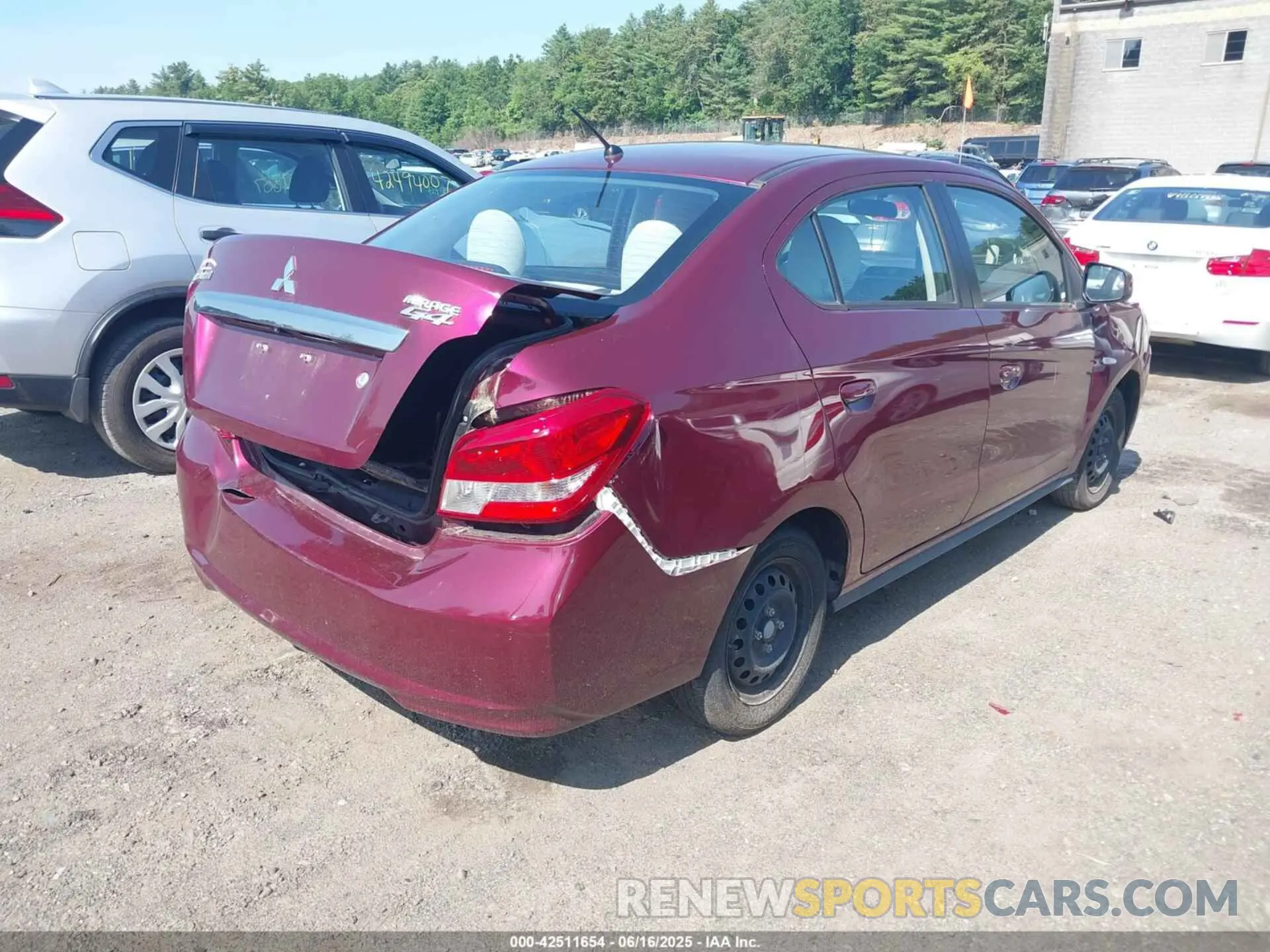 4 Photograph of a damaged car ML32F3FJ2KHF09705 MITSUBISHI MIRAGE G4 2019
