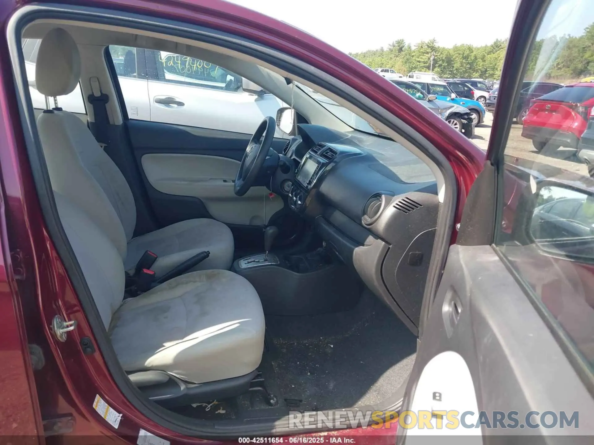 5 Photograph of a damaged car ML32F3FJ2KHF09705 MITSUBISHI MIRAGE G4 2019