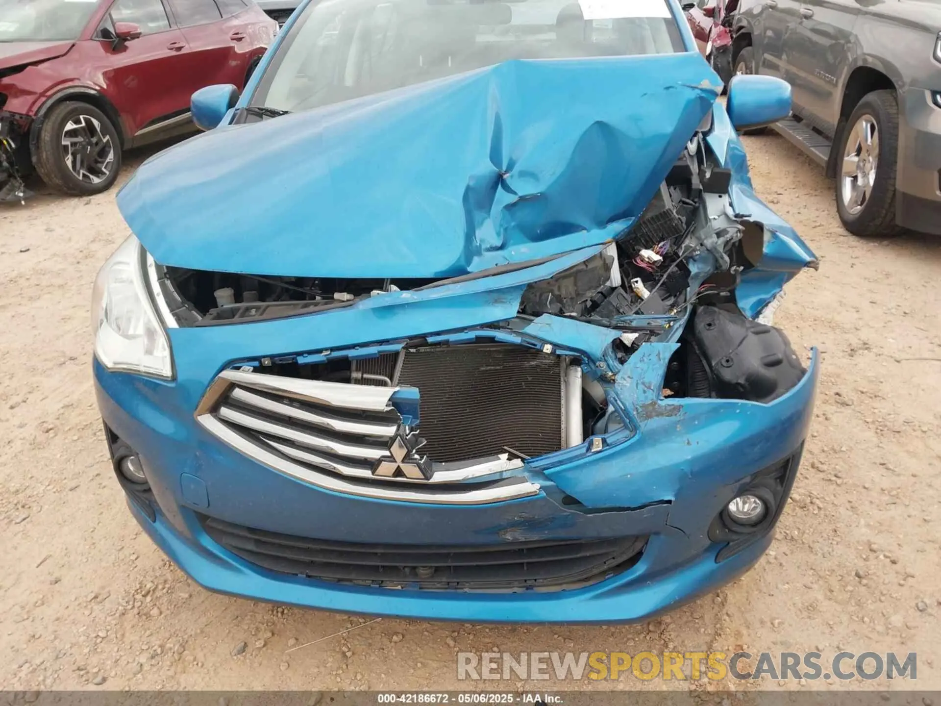 6 Photograph of a damaged car ML32F3FJ2KHF11406 MITSUBISHI MIRAGE G4 2019