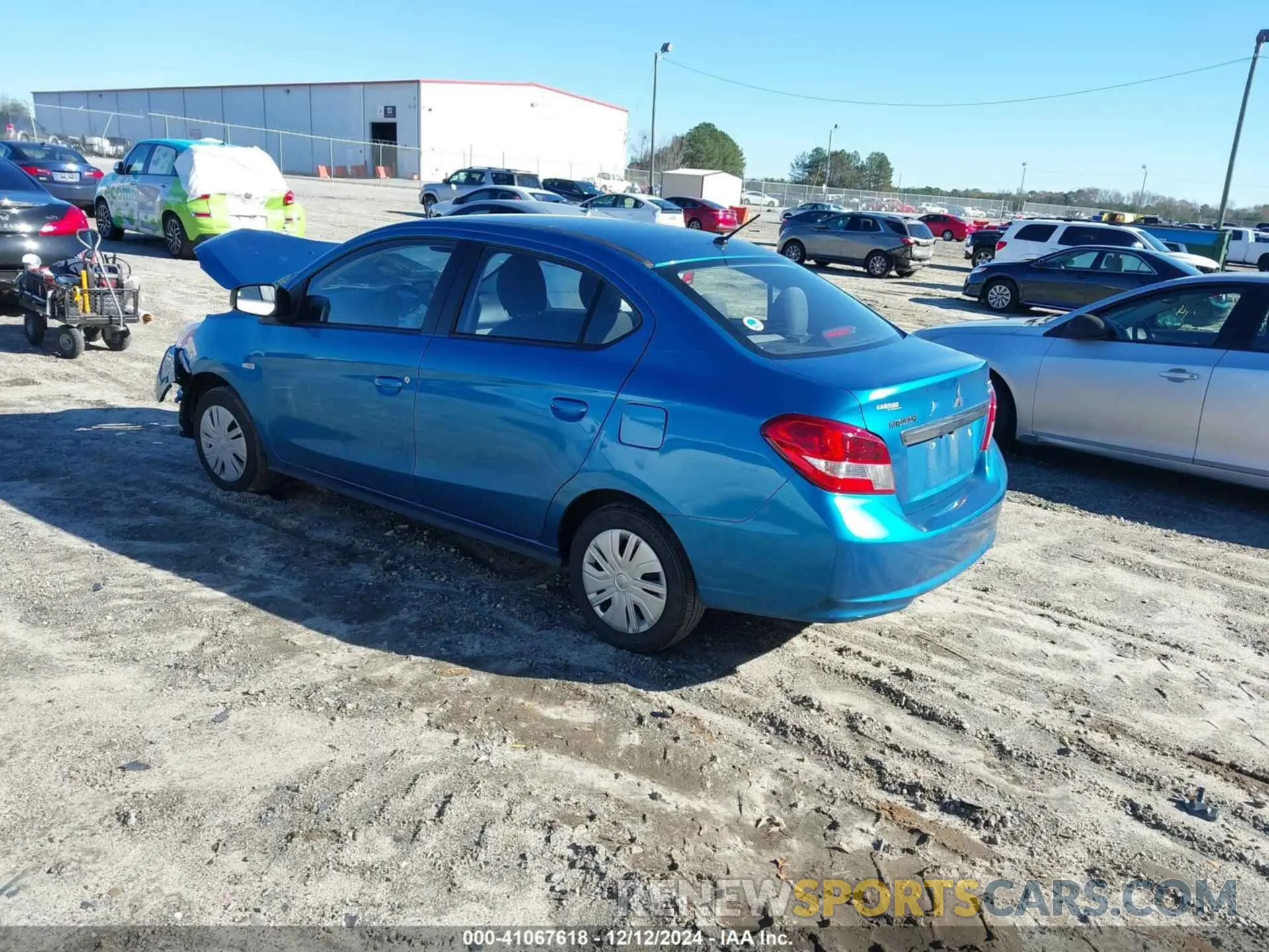 3 Photograph of a damaged car ML32F3FJ2KHF15701 MITSUBISHI MIRAGE G4 2019