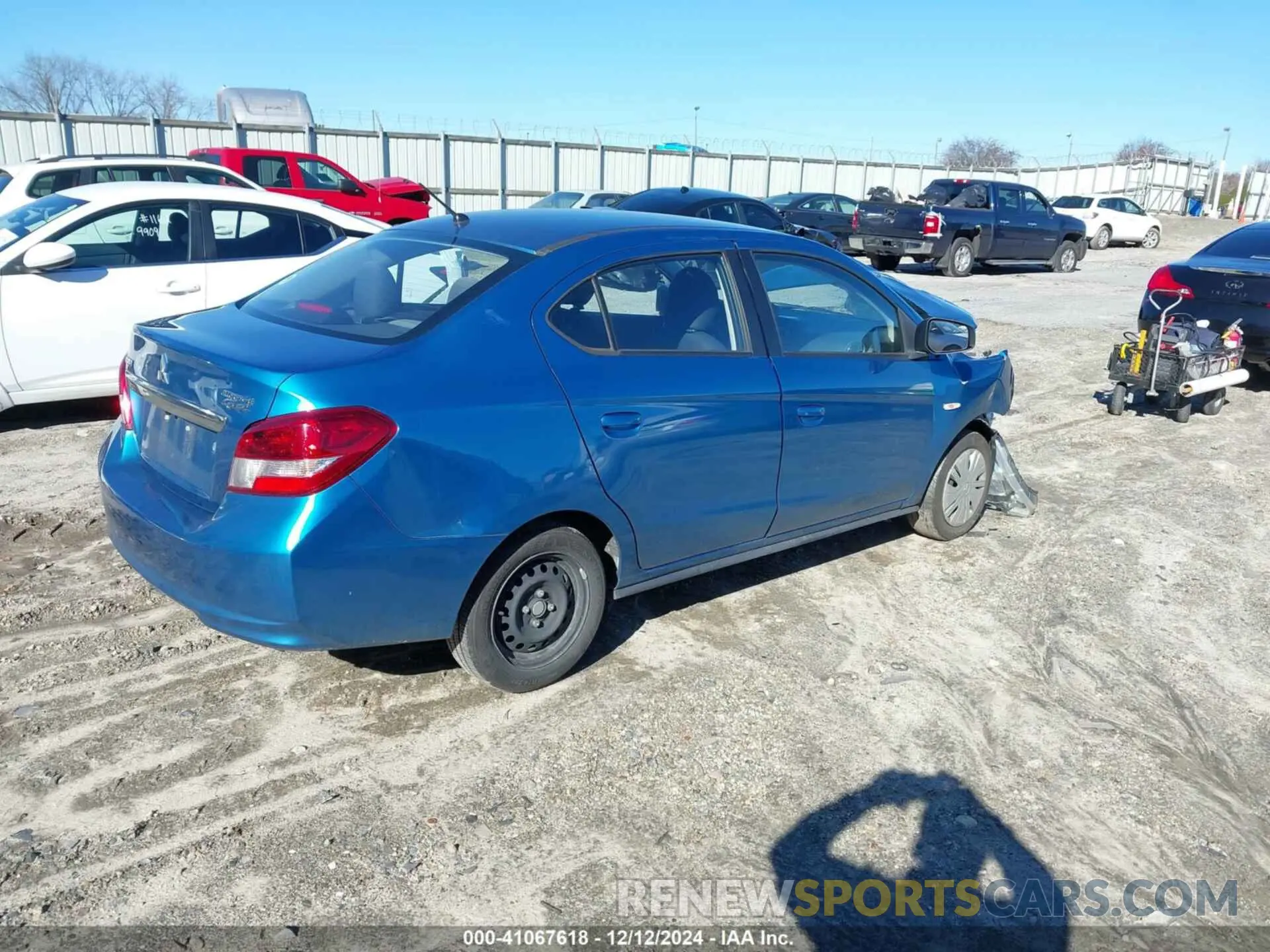 4 Photograph of a damaged car ML32F3FJ2KHF15701 MITSUBISHI MIRAGE G4 2019