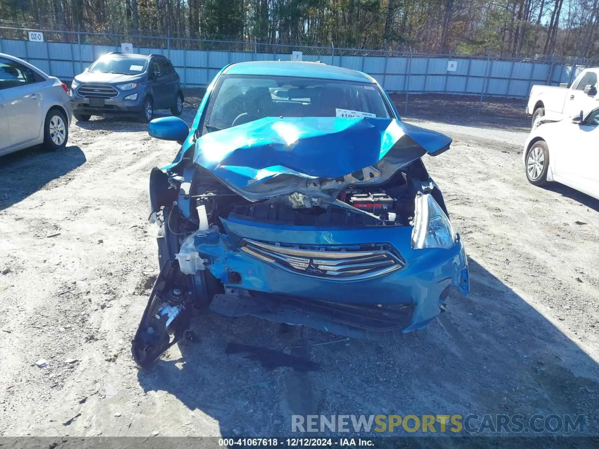 6 Photograph of a damaged car ML32F3FJ2KHF15701 MITSUBISHI MIRAGE G4 2019