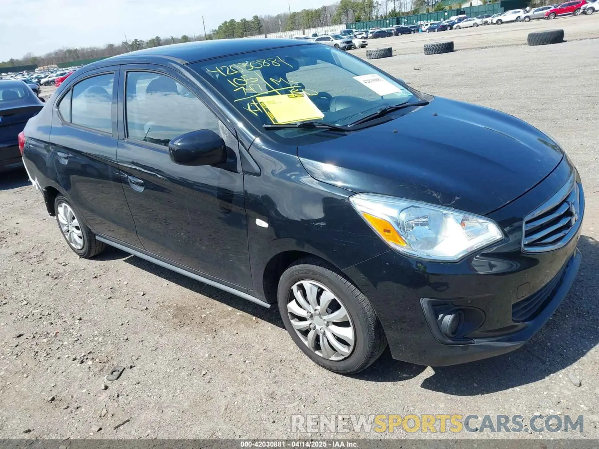 1 Photograph of a damaged car ML32F3FJ3KHF05596 MITSUBISHI MIRAGE G4 2019