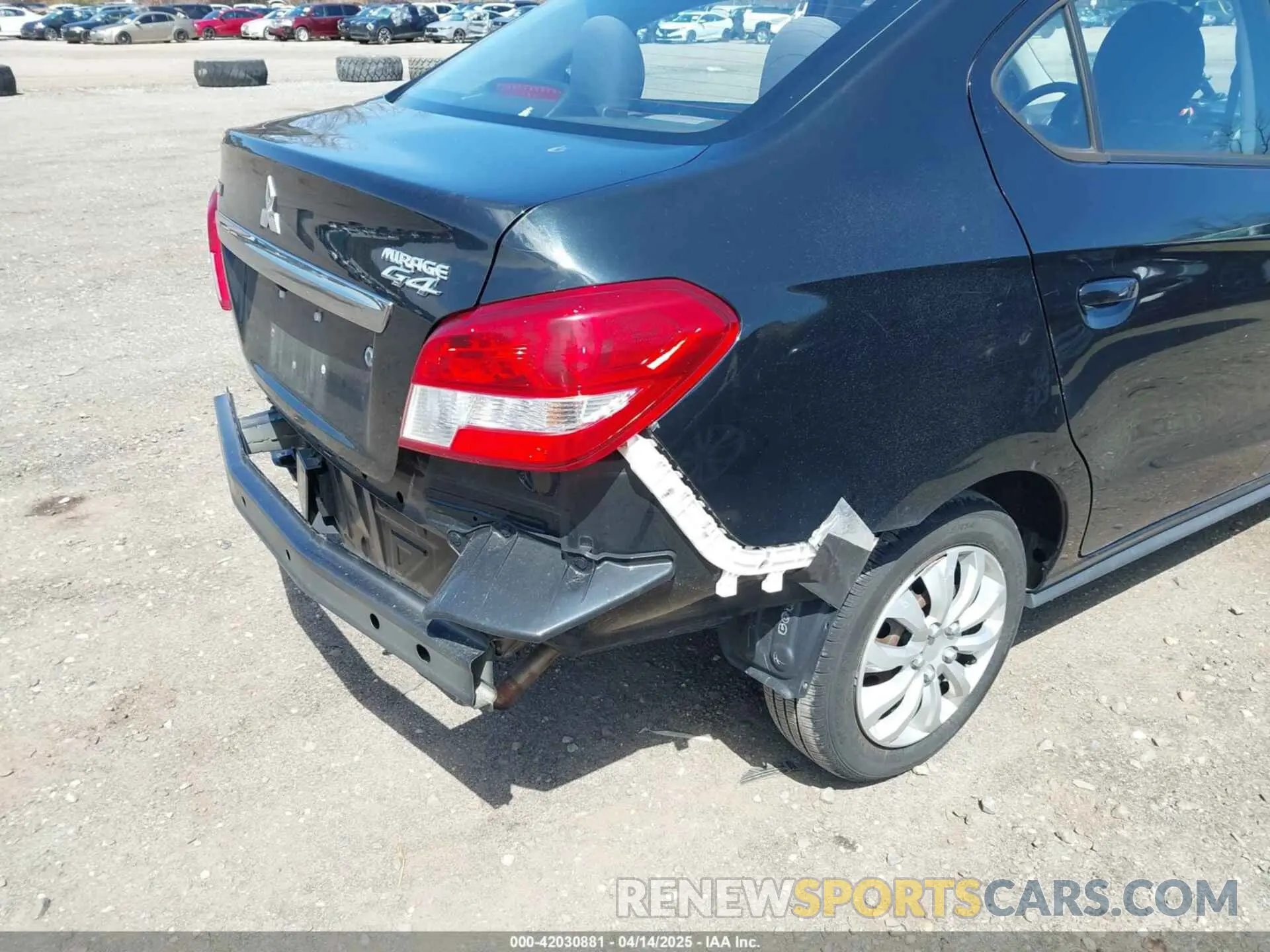 14 Photograph of a damaged car ML32F3FJ3KHF05596 MITSUBISHI MIRAGE G4 2019