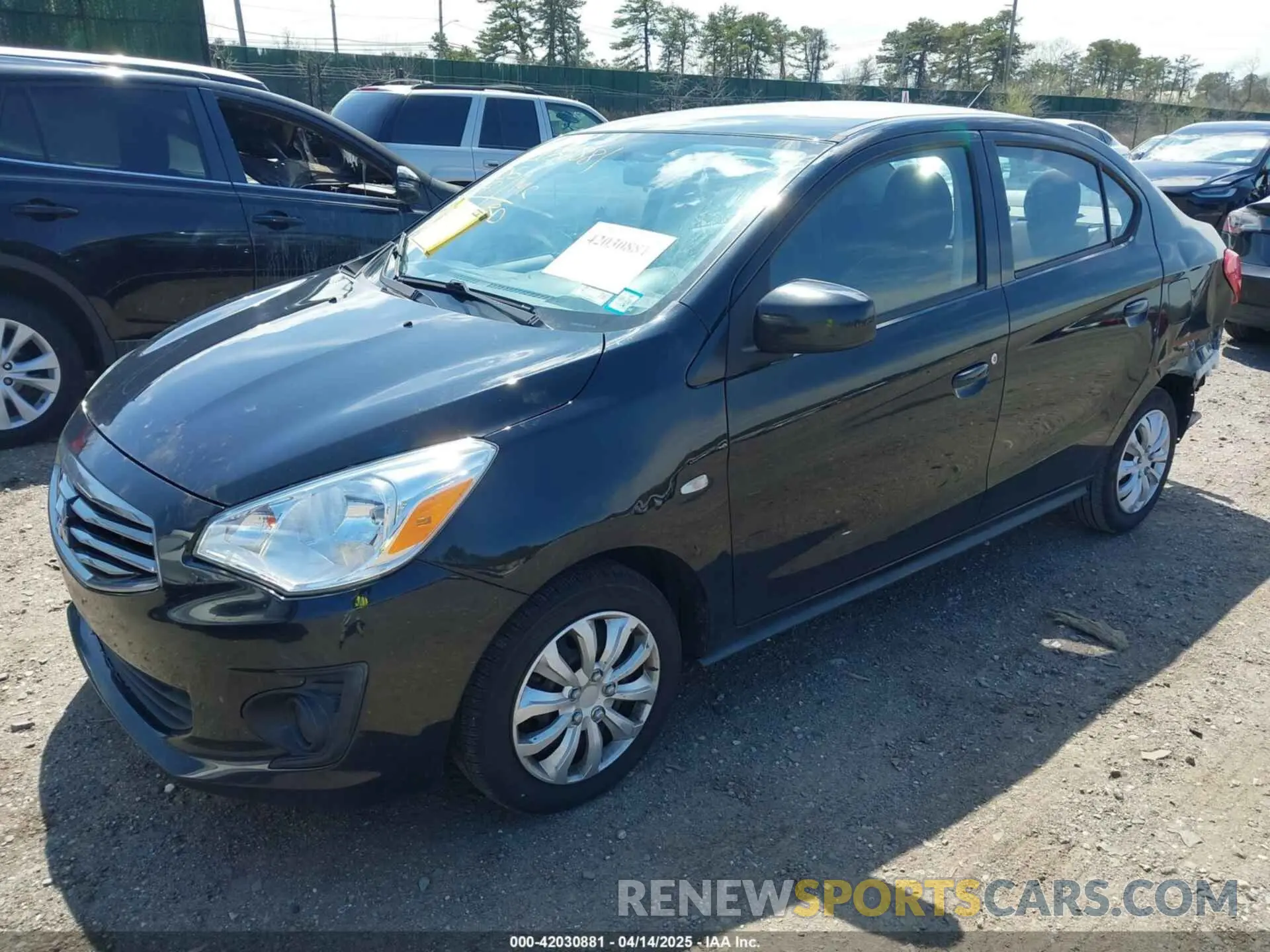 2 Photograph of a damaged car ML32F3FJ3KHF05596 MITSUBISHI MIRAGE G4 2019