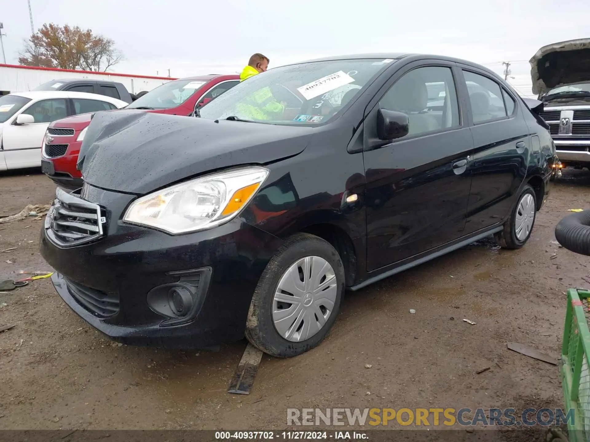 2 Photograph of a damaged car ML32F3FJ3KHF07963 MITSUBISHI MIRAGE G4 2019