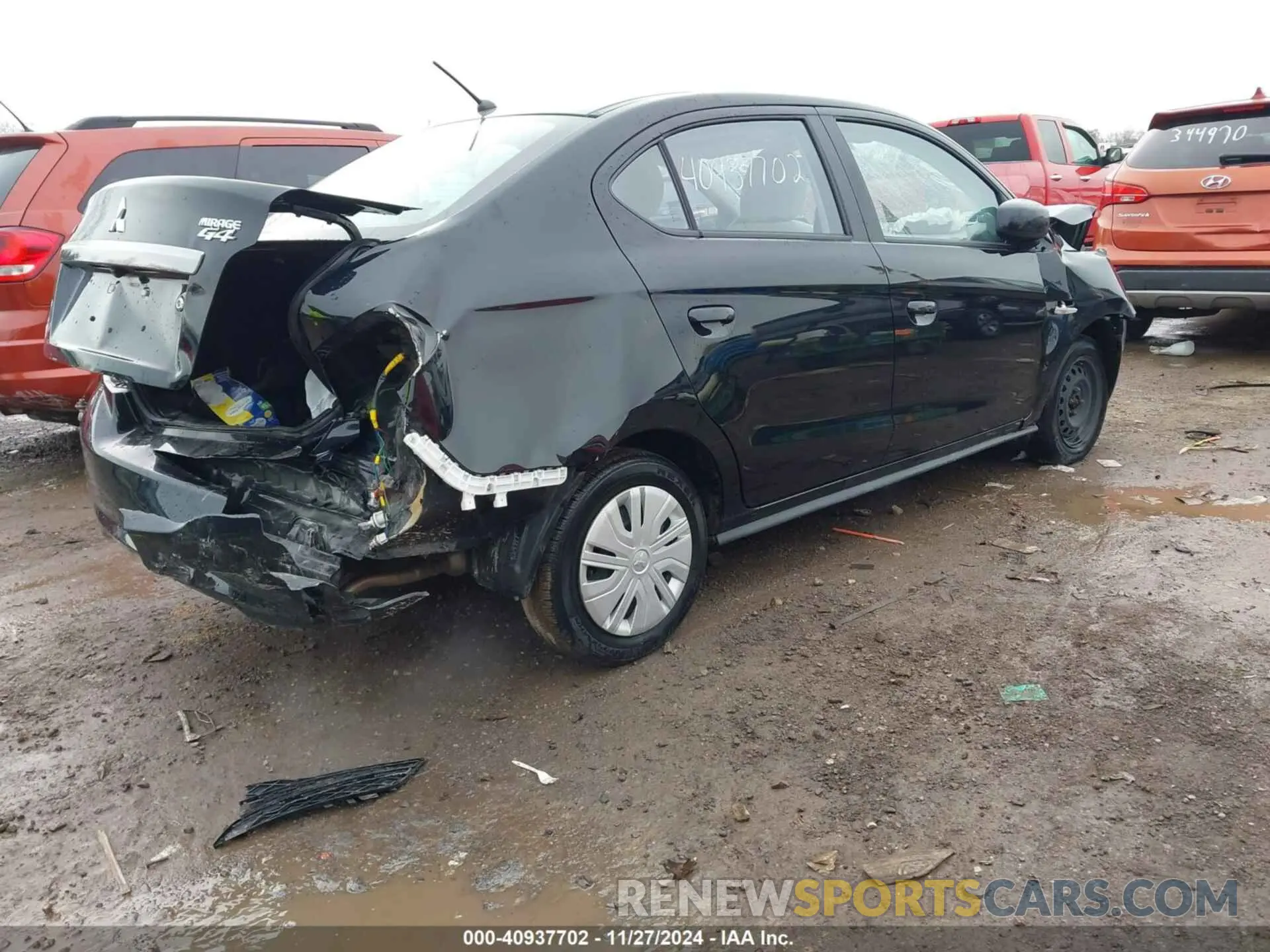 4 Photograph of a damaged car ML32F3FJ3KHF07963 MITSUBISHI MIRAGE G4 2019