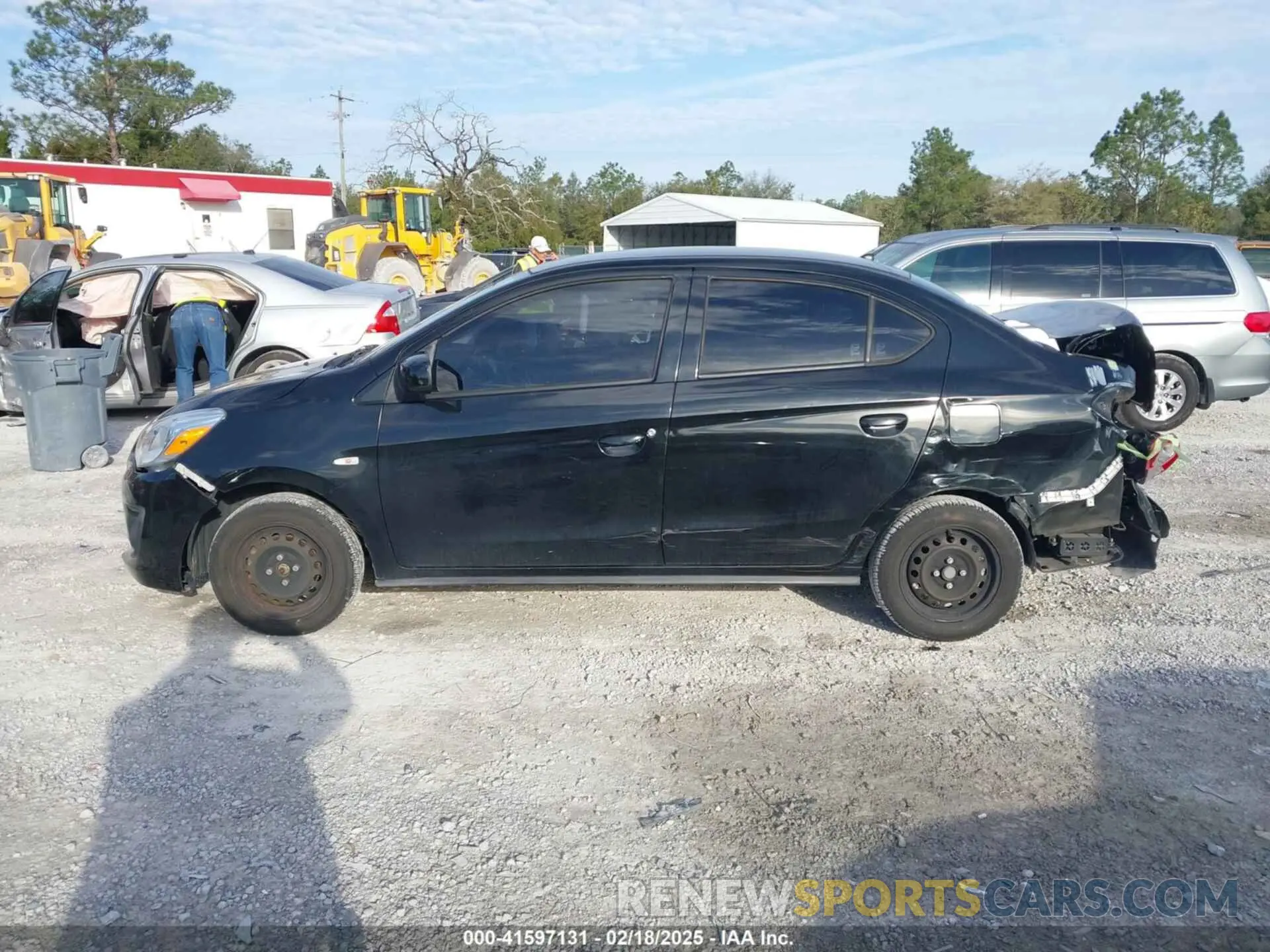 14 Photograph of a damaged car ML32F3FJ3KHF17201 MITSUBISHI MIRAGE G4 2019