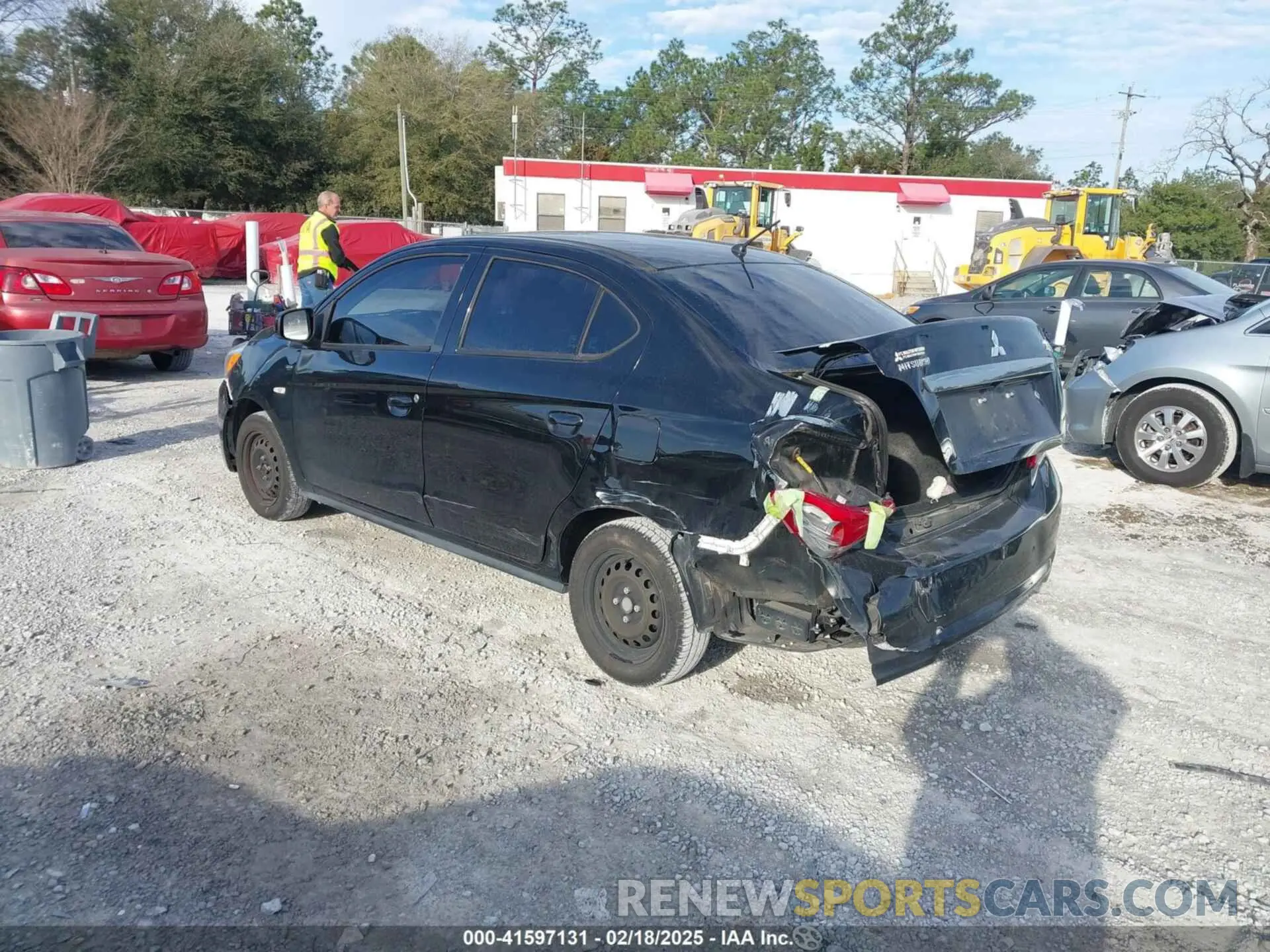 3 Photograph of a damaged car ML32F3FJ3KHF17201 MITSUBISHI MIRAGE G4 2019