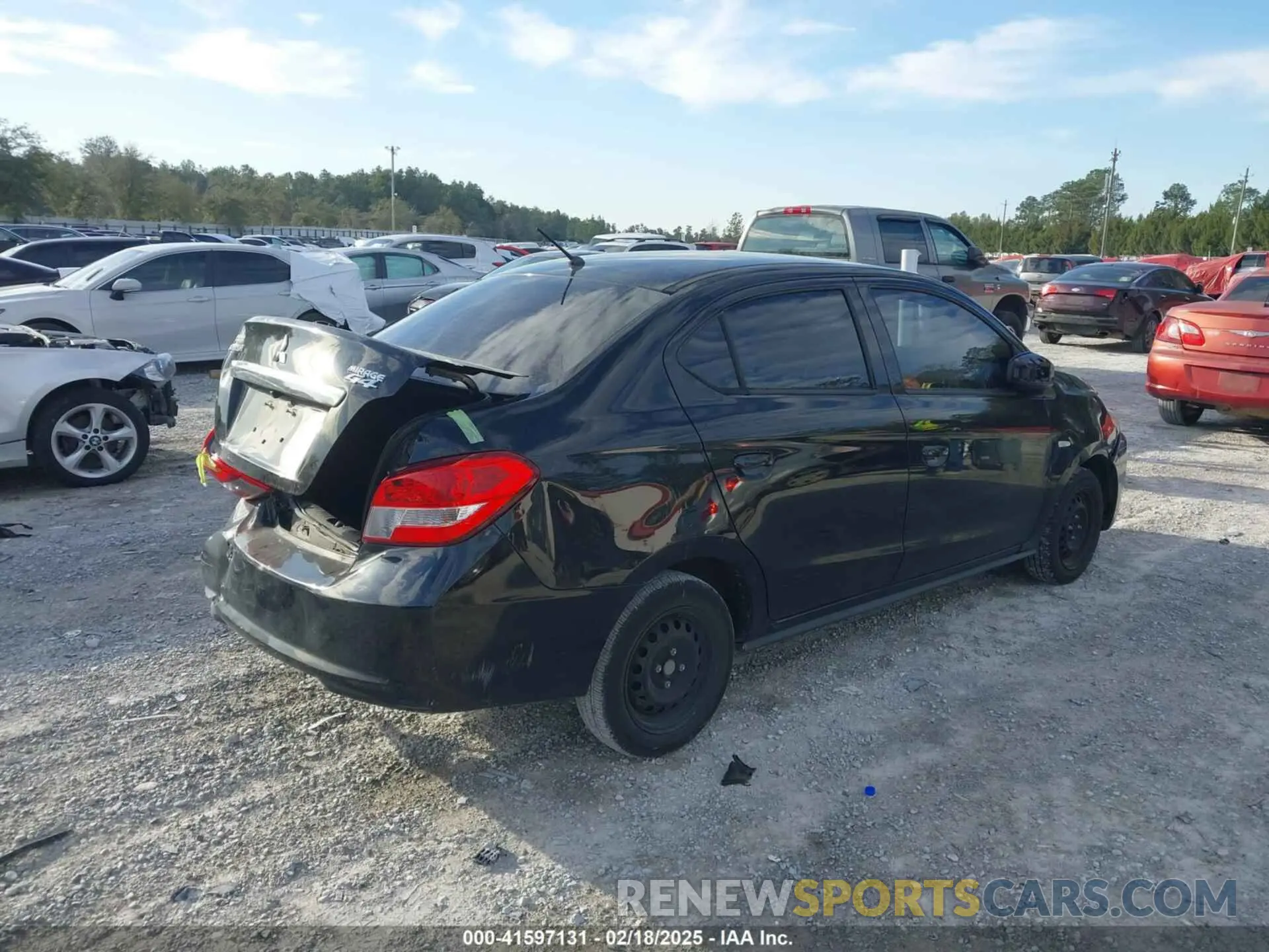 4 Photograph of a damaged car ML32F3FJ3KHF17201 MITSUBISHI MIRAGE G4 2019