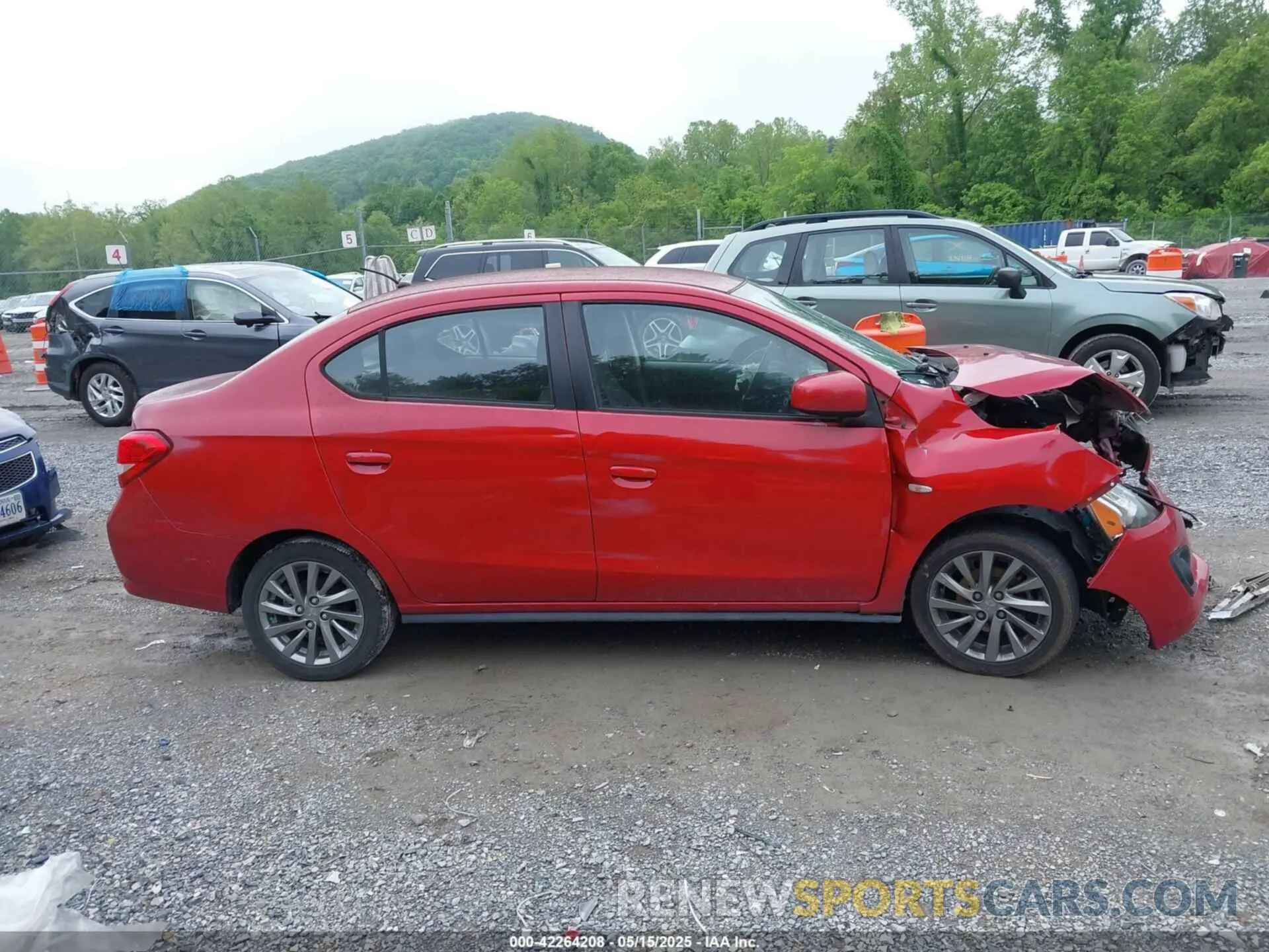 13 Photograph of a damaged car ML32F3FJ4KHF11780 MITSUBISHI MIRAGE G4 2019