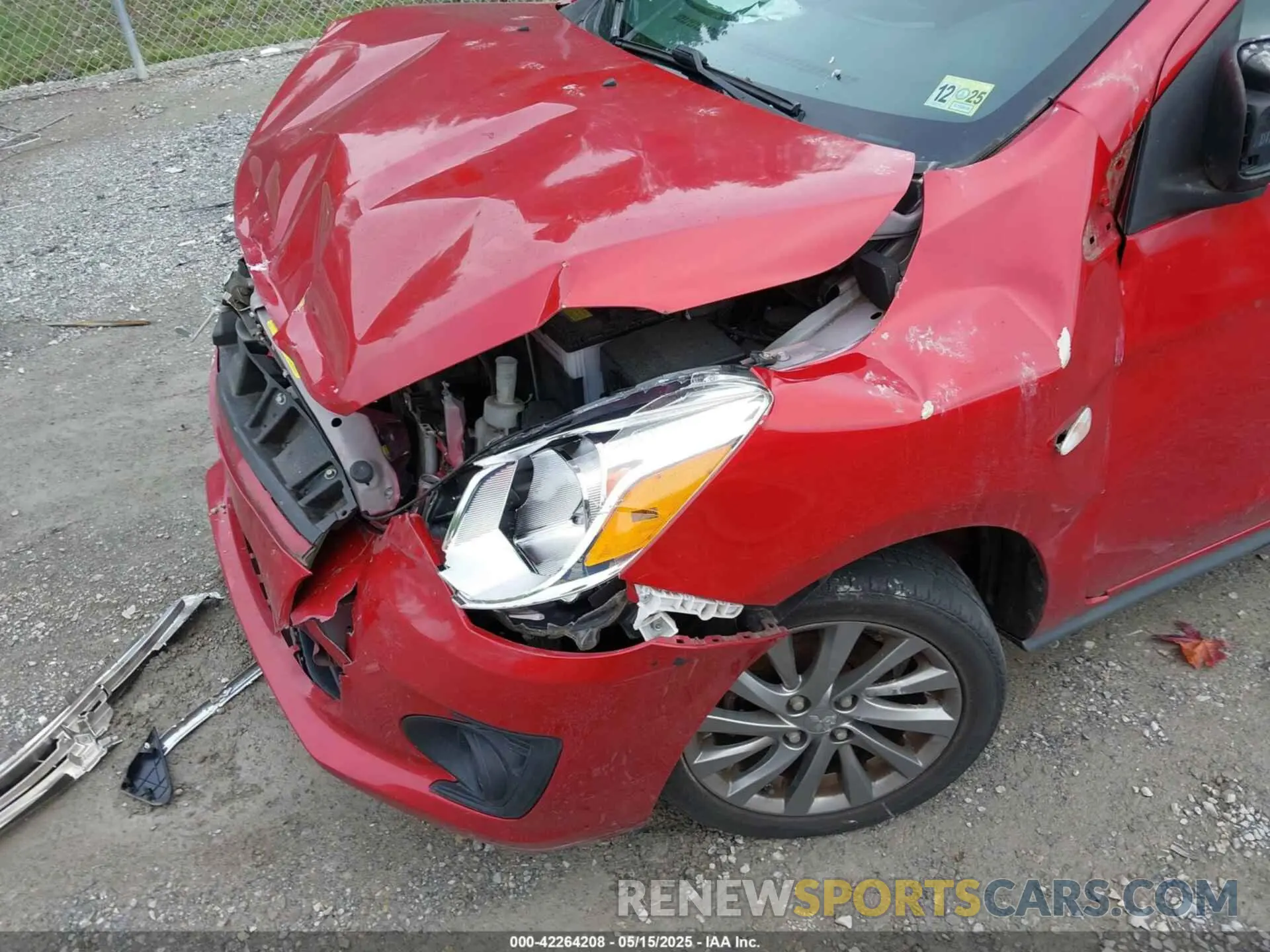 17 Photograph of a damaged car ML32F3FJ4KHF11780 MITSUBISHI MIRAGE G4 2019