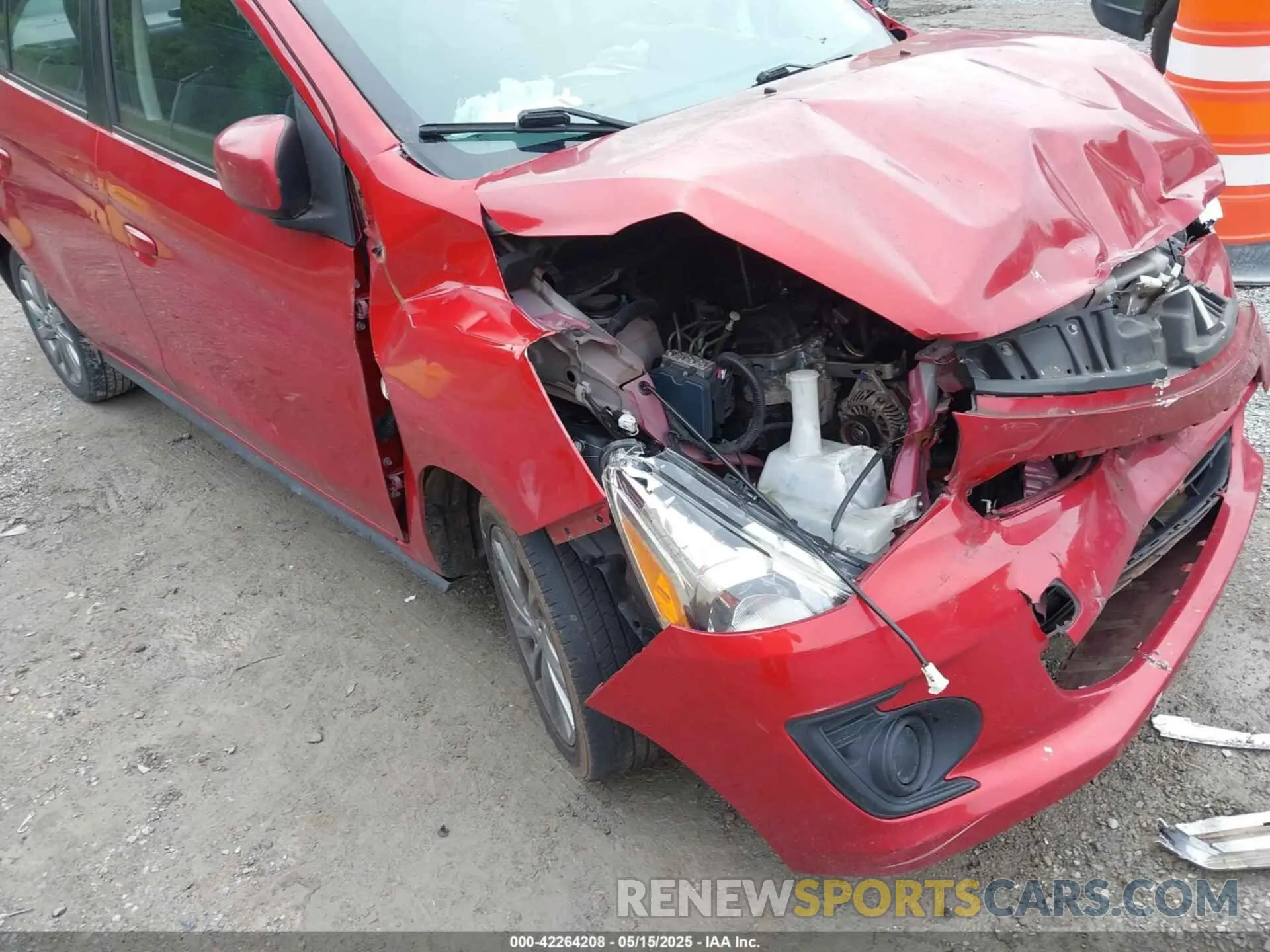 19 Photograph of a damaged car ML32F3FJ4KHF11780 MITSUBISHI MIRAGE G4 2019