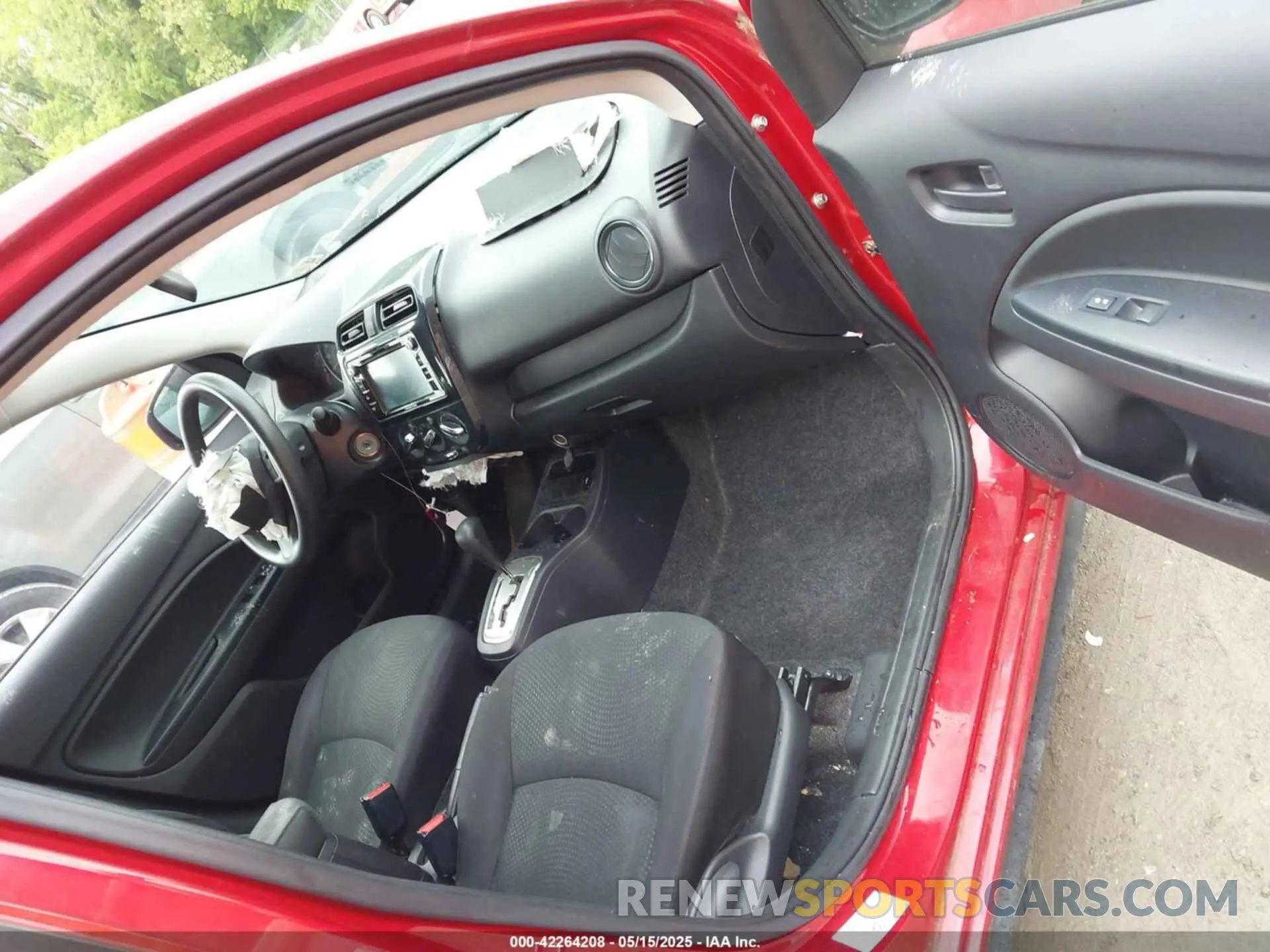 5 Photograph of a damaged car ML32F3FJ4KHF11780 MITSUBISHI MIRAGE G4 2019