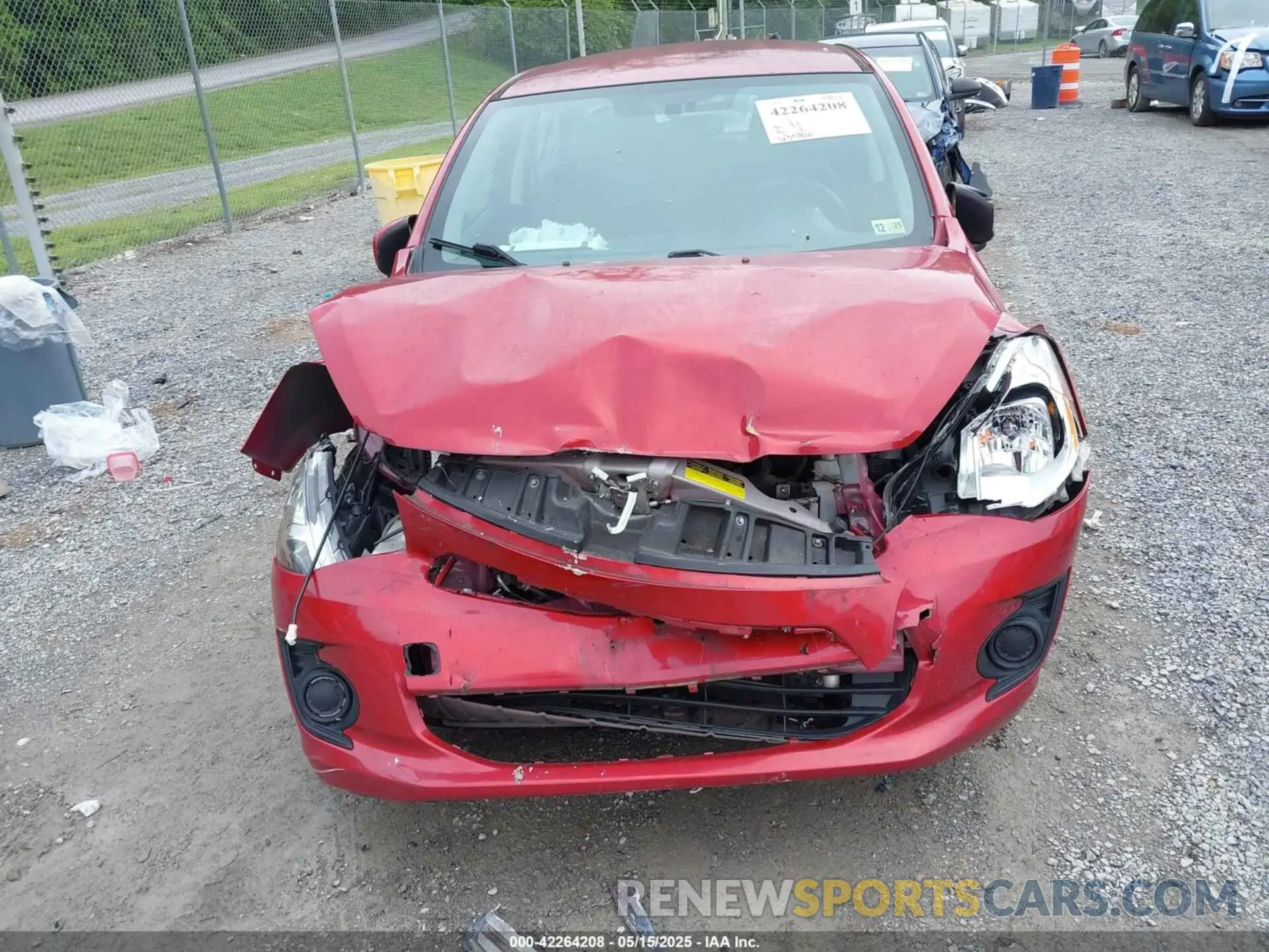 6 Photograph of a damaged car ML32F3FJ4KHF11780 MITSUBISHI MIRAGE G4 2019