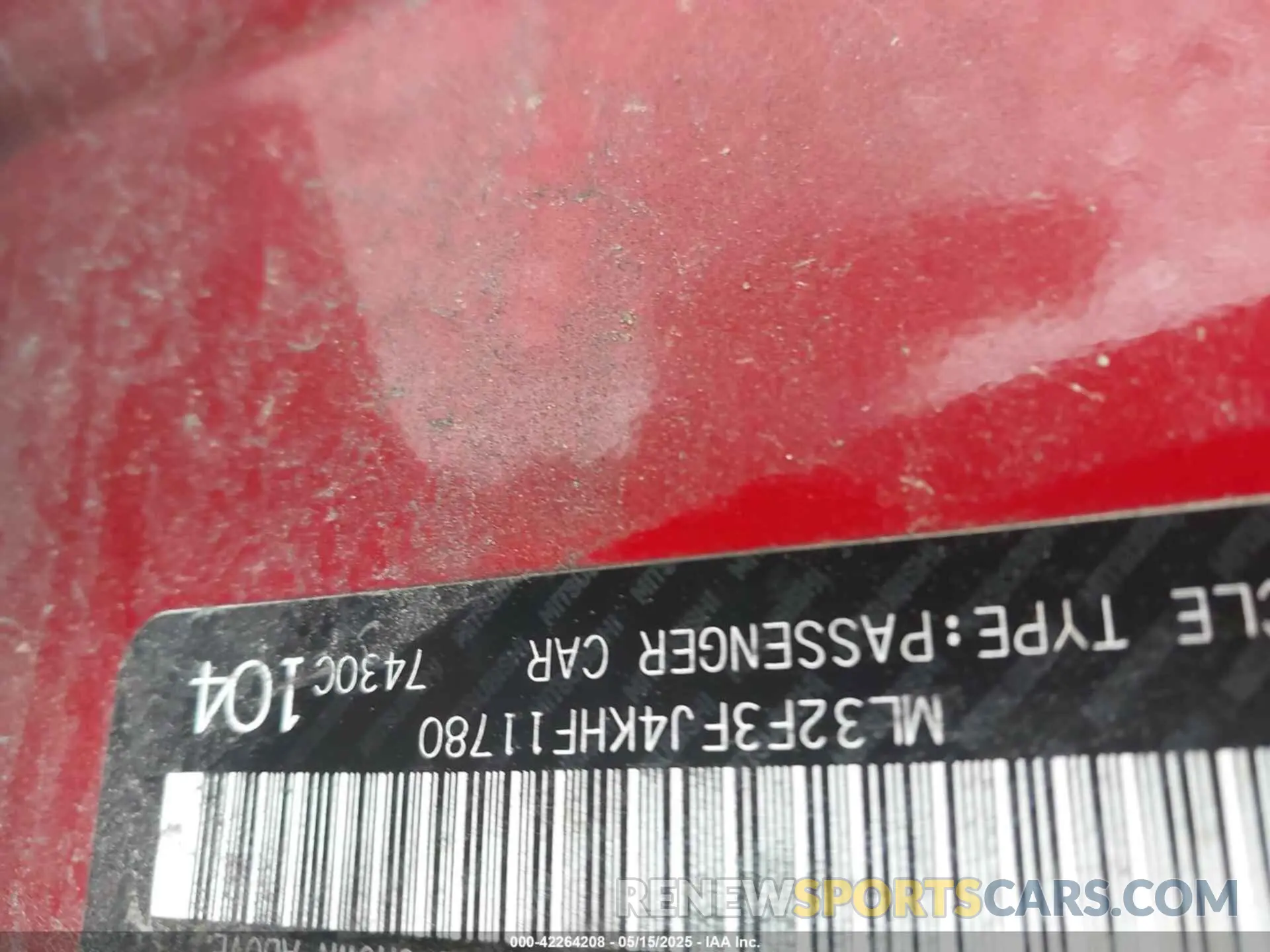 9 Photograph of a damaged car ML32F3FJ4KHF11780 MITSUBISHI MIRAGE G4 2019