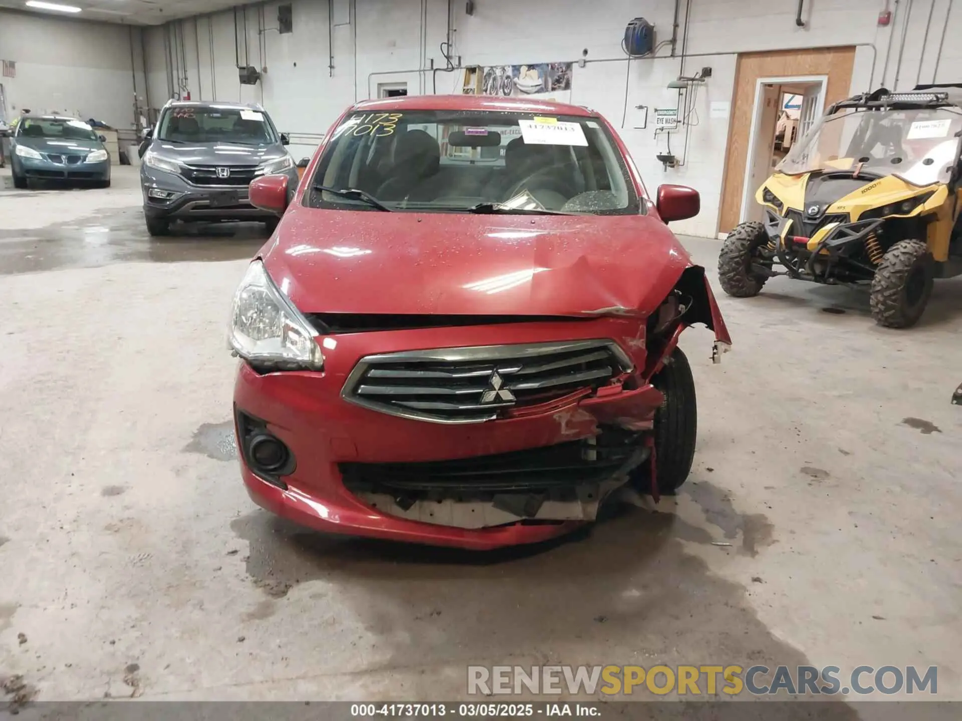 12 Photograph of a damaged car ML32F3FJ5KHF01016 MITSUBISHI MIRAGE G4 2019