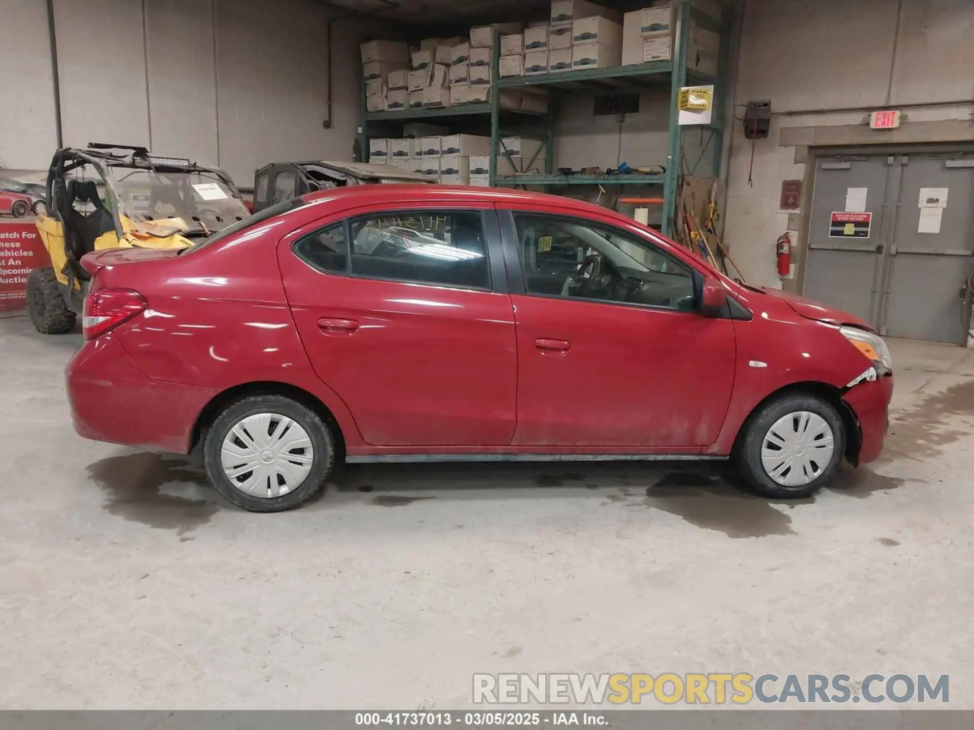 13 Photograph of a damaged car ML32F3FJ5KHF01016 MITSUBISHI MIRAGE G4 2019