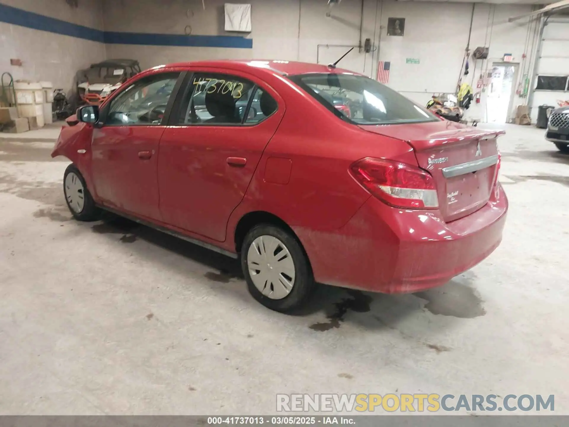 3 Photograph of a damaged car ML32F3FJ5KHF01016 MITSUBISHI MIRAGE G4 2019