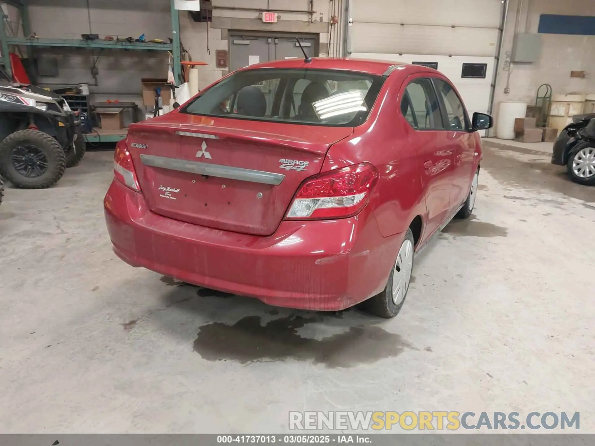 4 Photograph of a damaged car ML32F3FJ5KHF01016 MITSUBISHI MIRAGE G4 2019