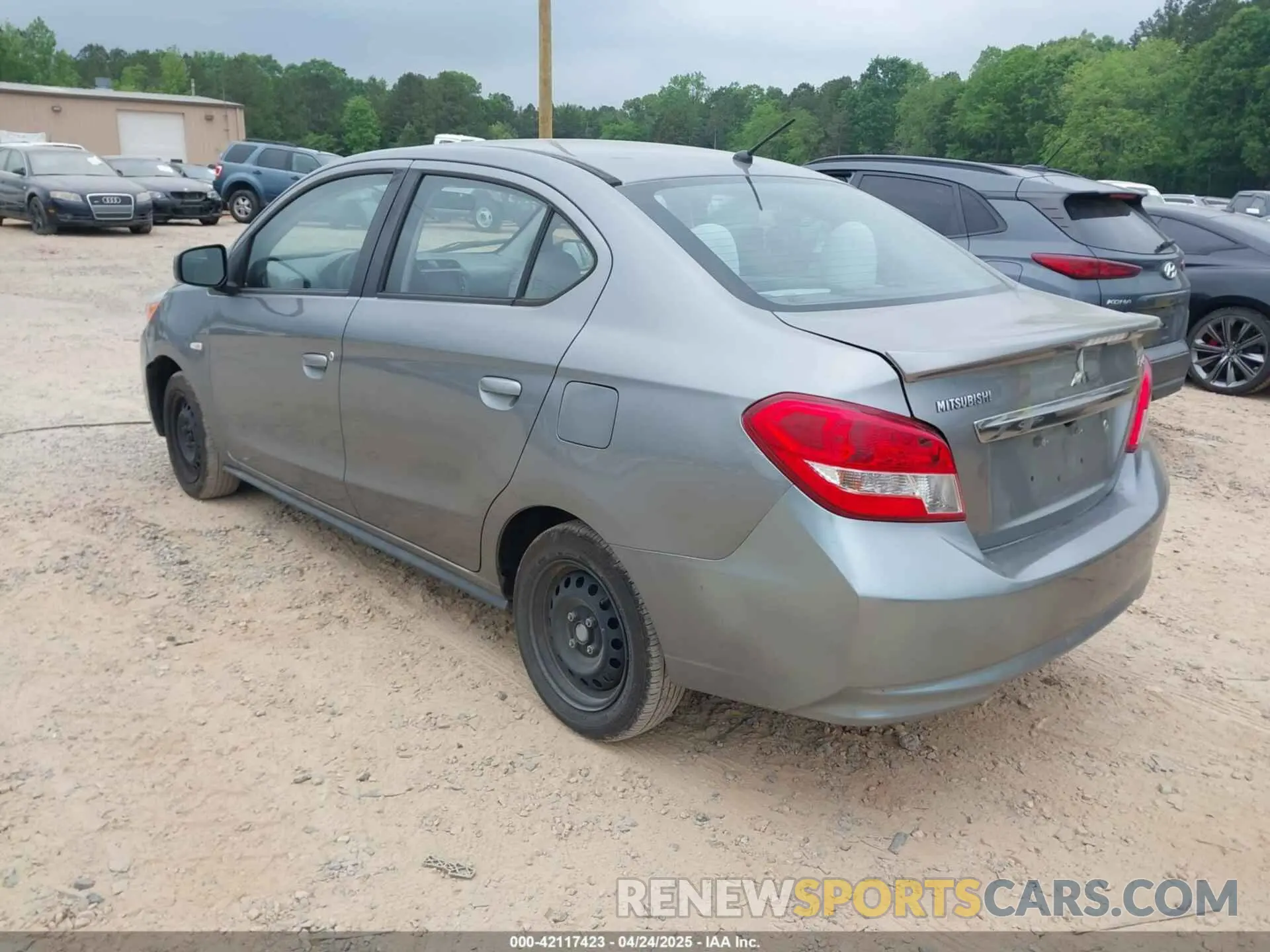 3 Photograph of a damaged car ML32F3FJ5KHF06720 MITSUBISHI MIRAGE G4 2019