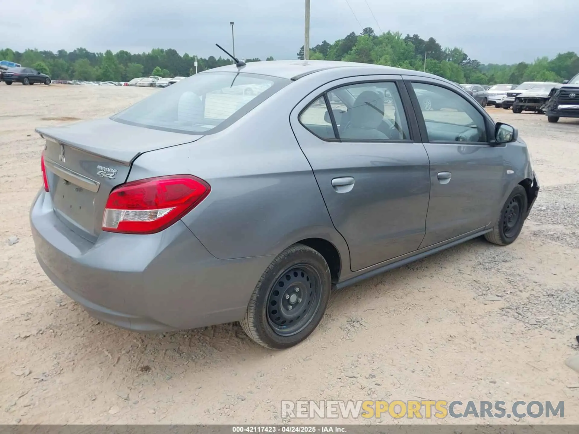 4 Photograph of a damaged car ML32F3FJ5KHF06720 MITSUBISHI MIRAGE G4 2019