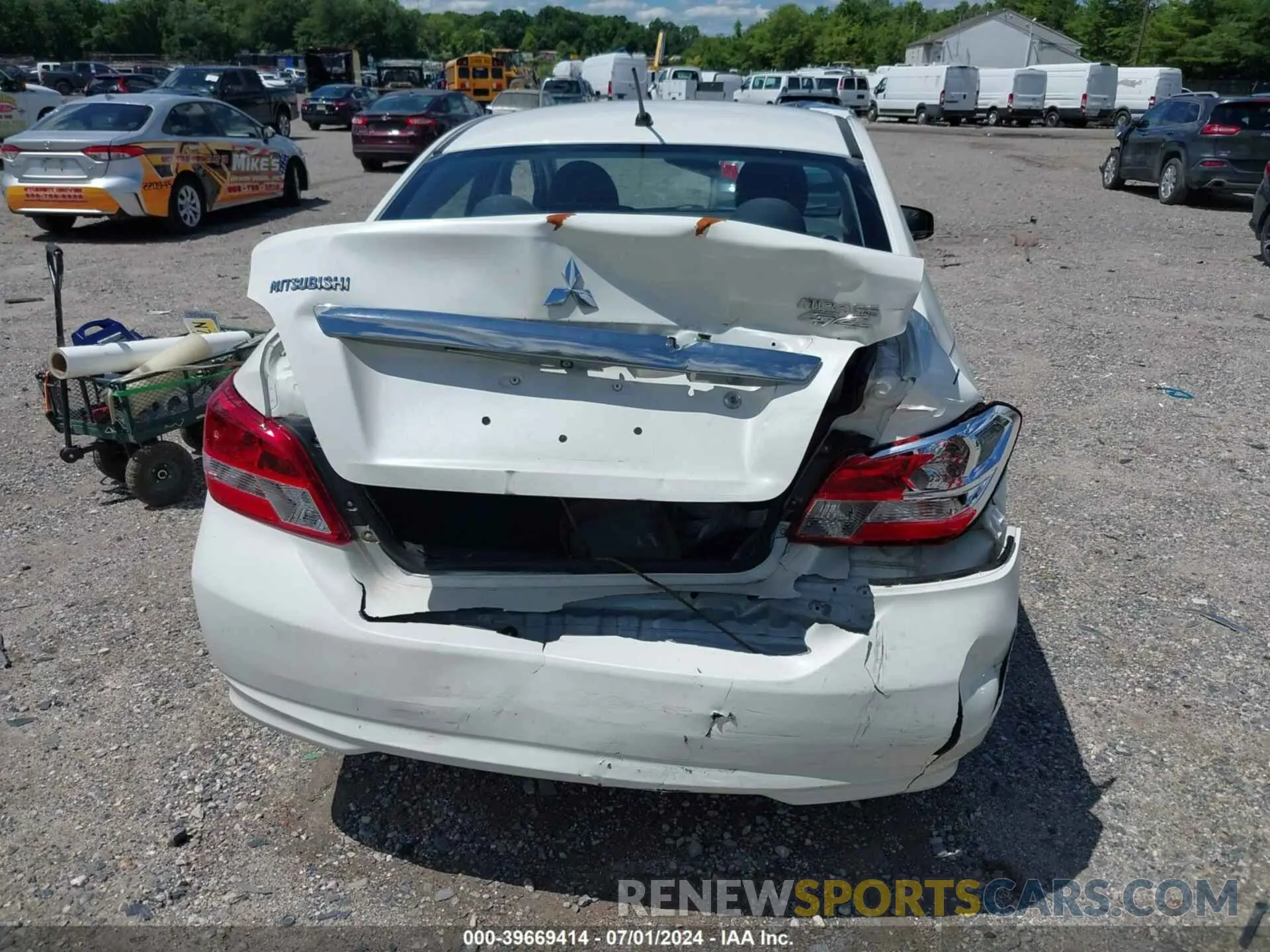 12 Photograph of a damaged car ML32F3FJ5KHF08631 MITSUBISHI MIRAGE G4 2019
