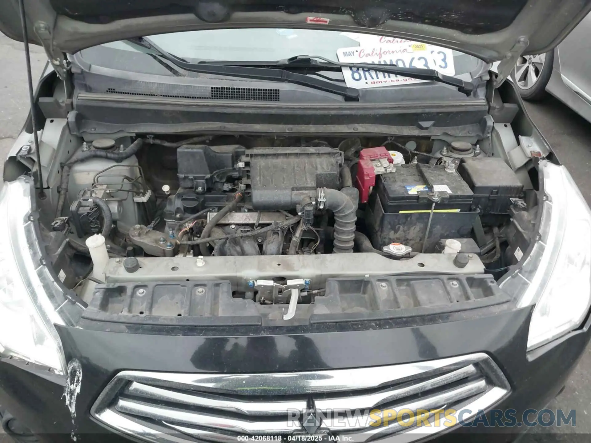 10 Photograph of a damaged car ML32F3FJ5KHF17975 MITSUBISHI MIRAGE G4 2019