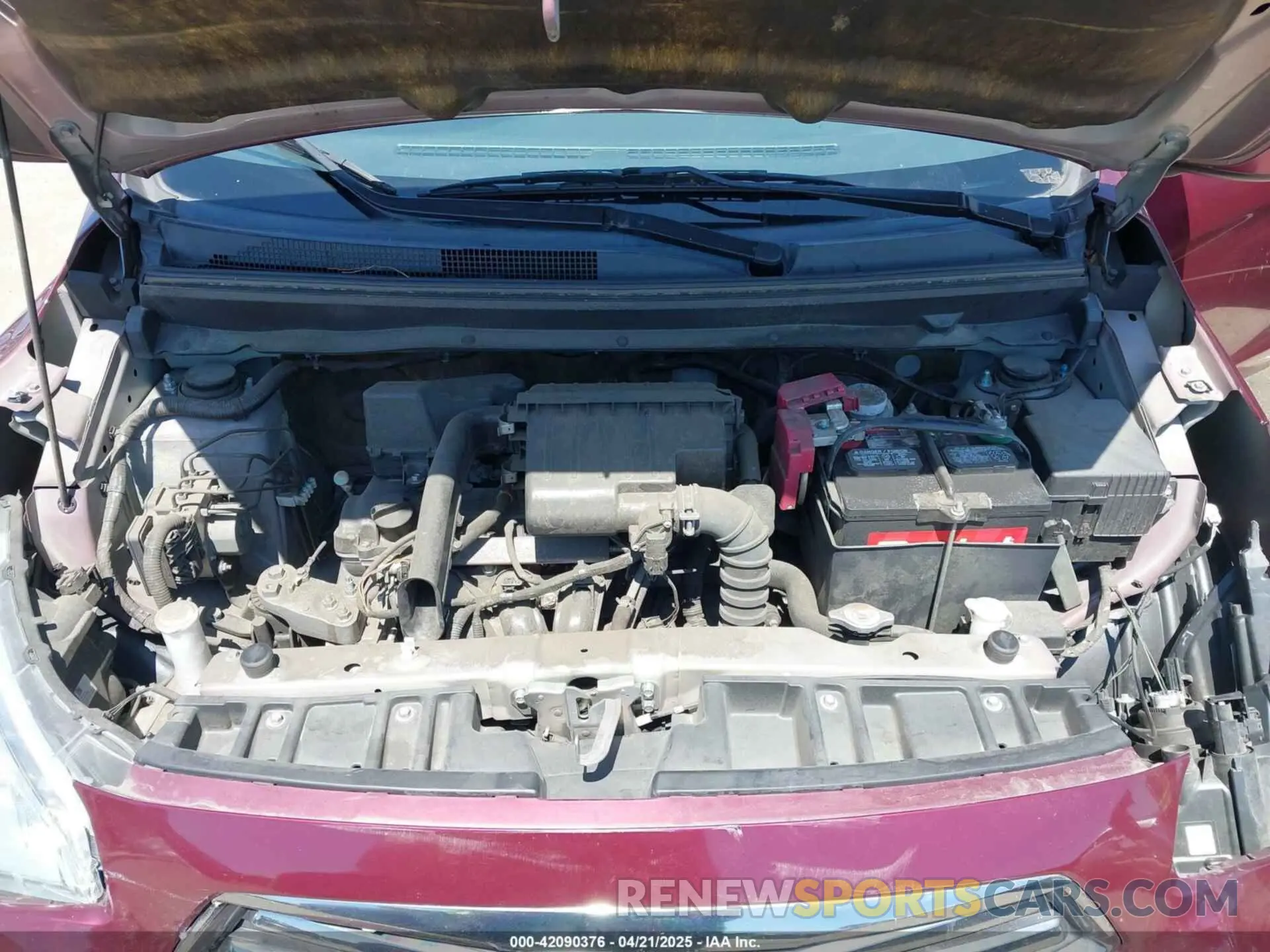 10 Photograph of a damaged car ML32F3FJ6KHF01302 MITSUBISHI MIRAGE G4 2019