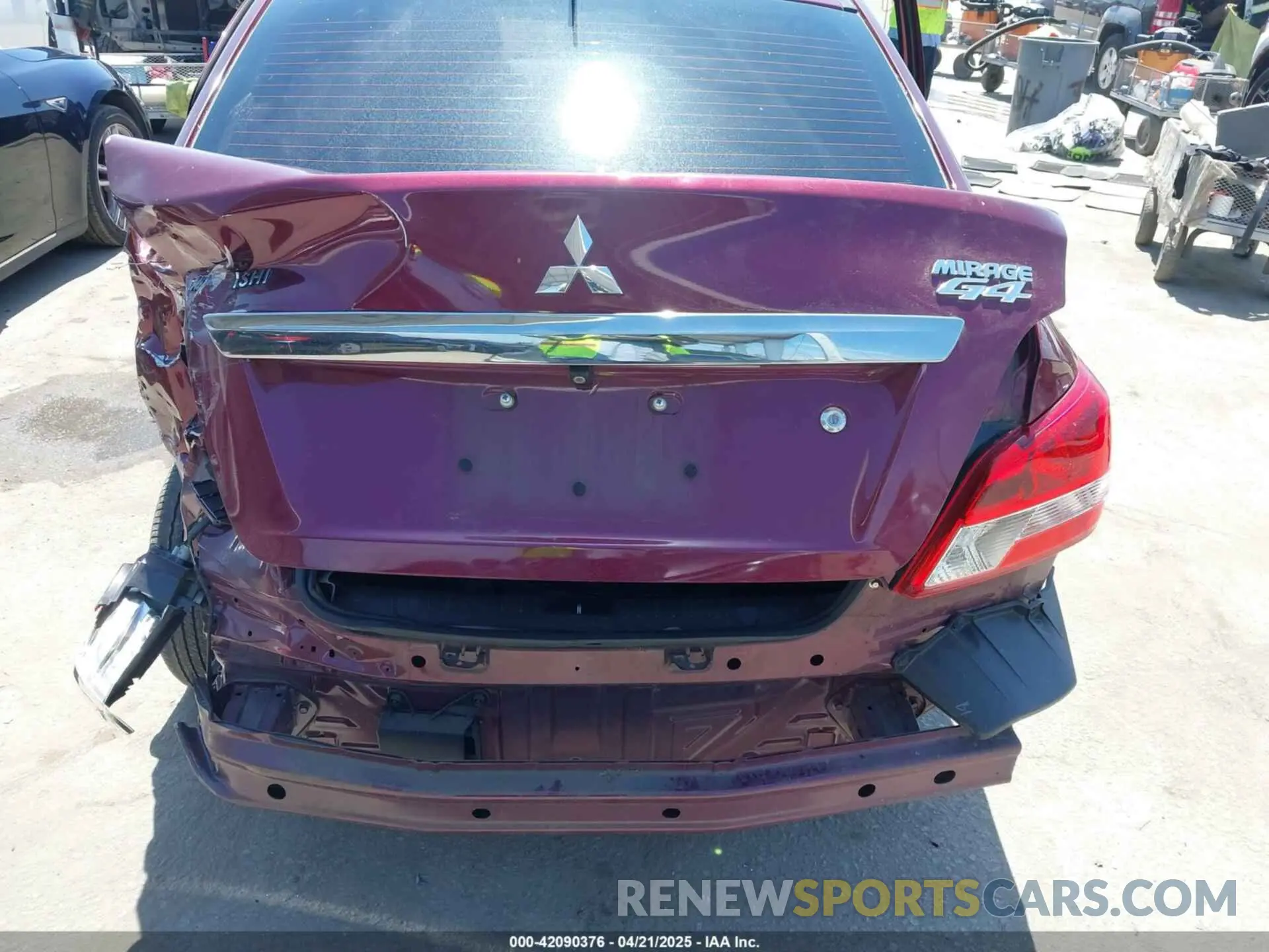 16 Photograph of a damaged car ML32F3FJ6KHF01302 MITSUBISHI MIRAGE G4 2019