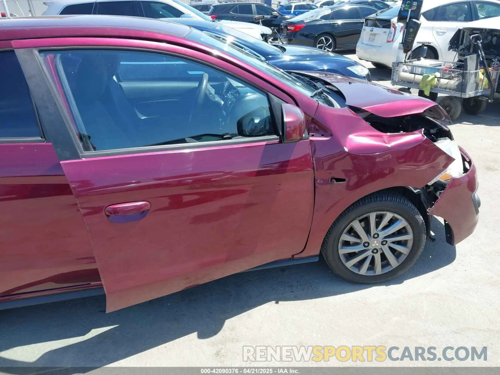 17 Photograph of a damaged car ML32F3FJ6KHF01302 MITSUBISHI MIRAGE G4 2019