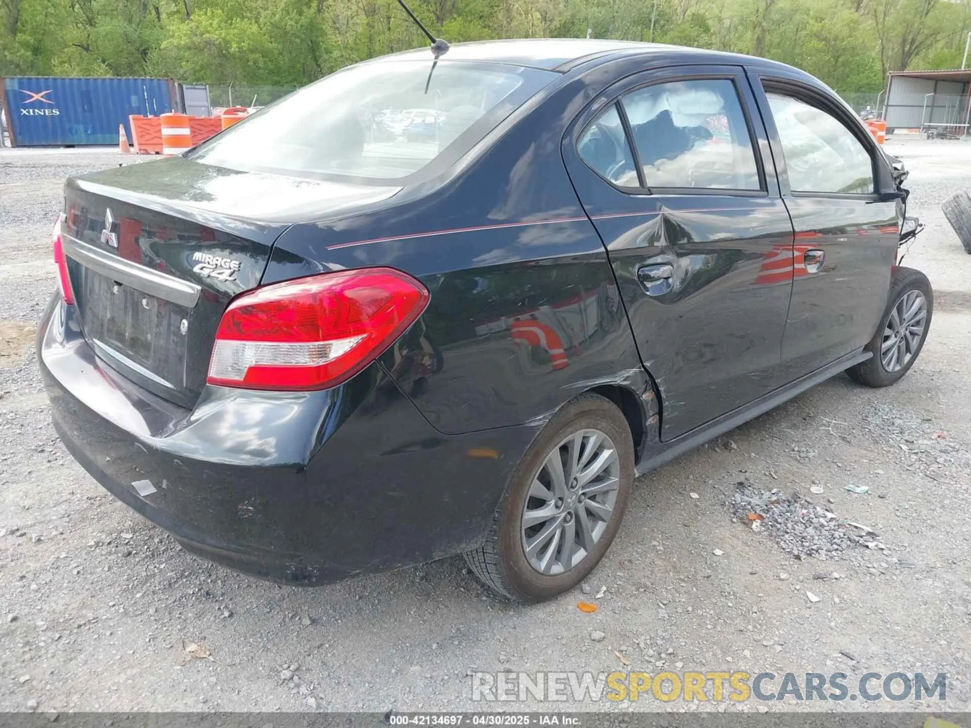 4 Photograph of a damaged car ML32F3FJ6KHF03826 MITSUBISHI MIRAGE G4 2019