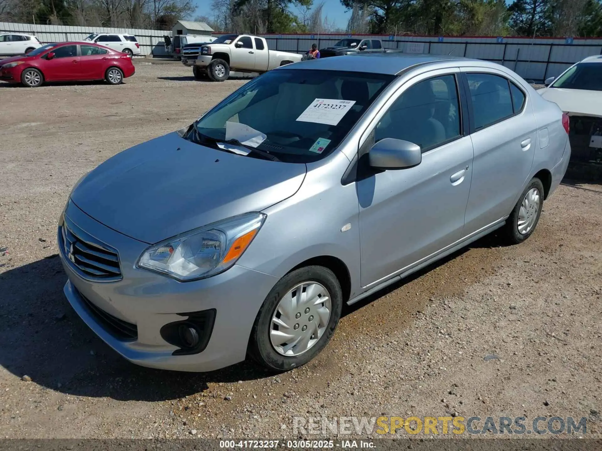2 Photograph of a damaged car ML32F3FJ6KHF06452 MITSUBISHI MIRAGE G4 2019