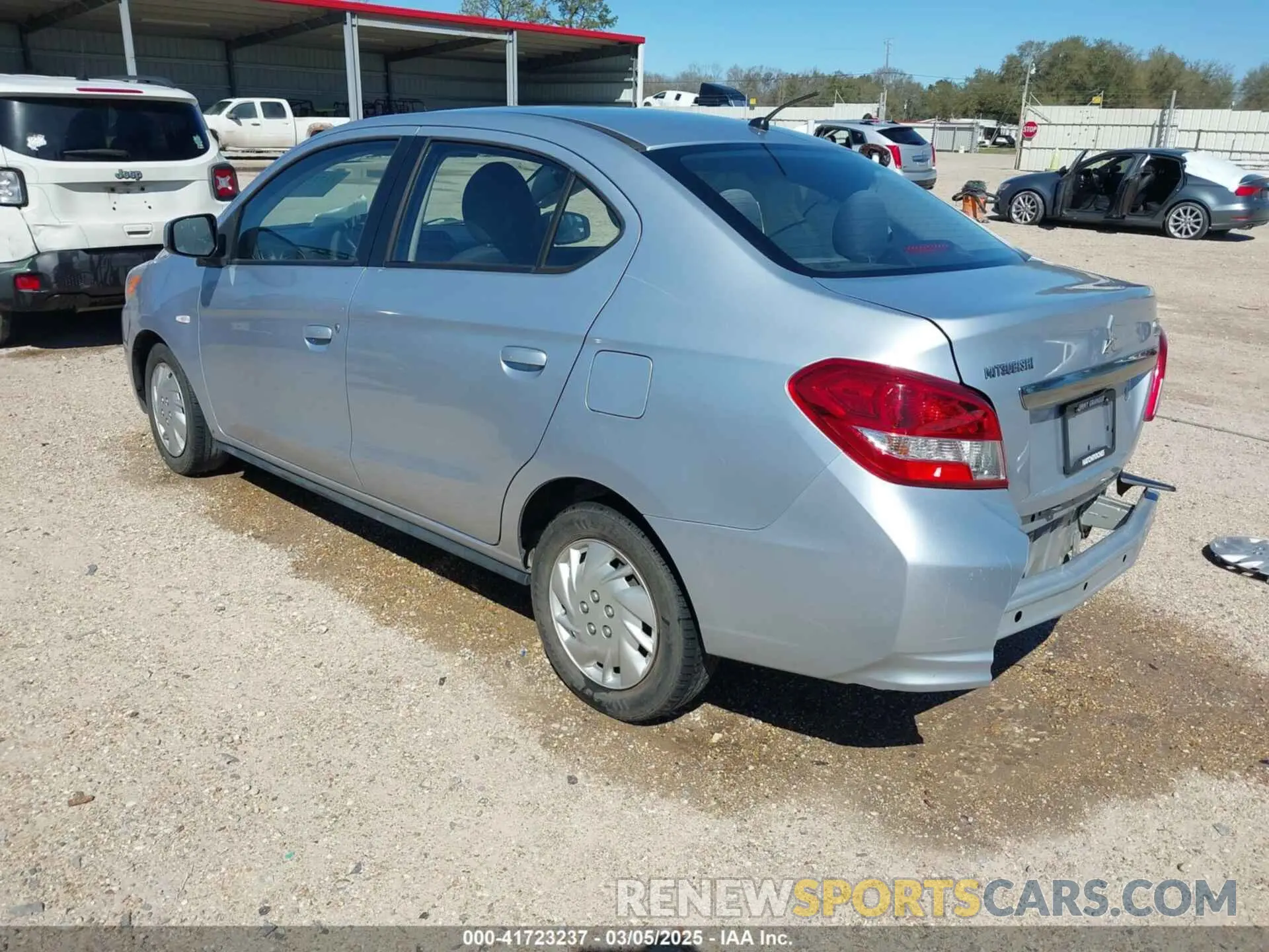 3 Photograph of a damaged car ML32F3FJ6KHF06452 MITSUBISHI MIRAGE G4 2019