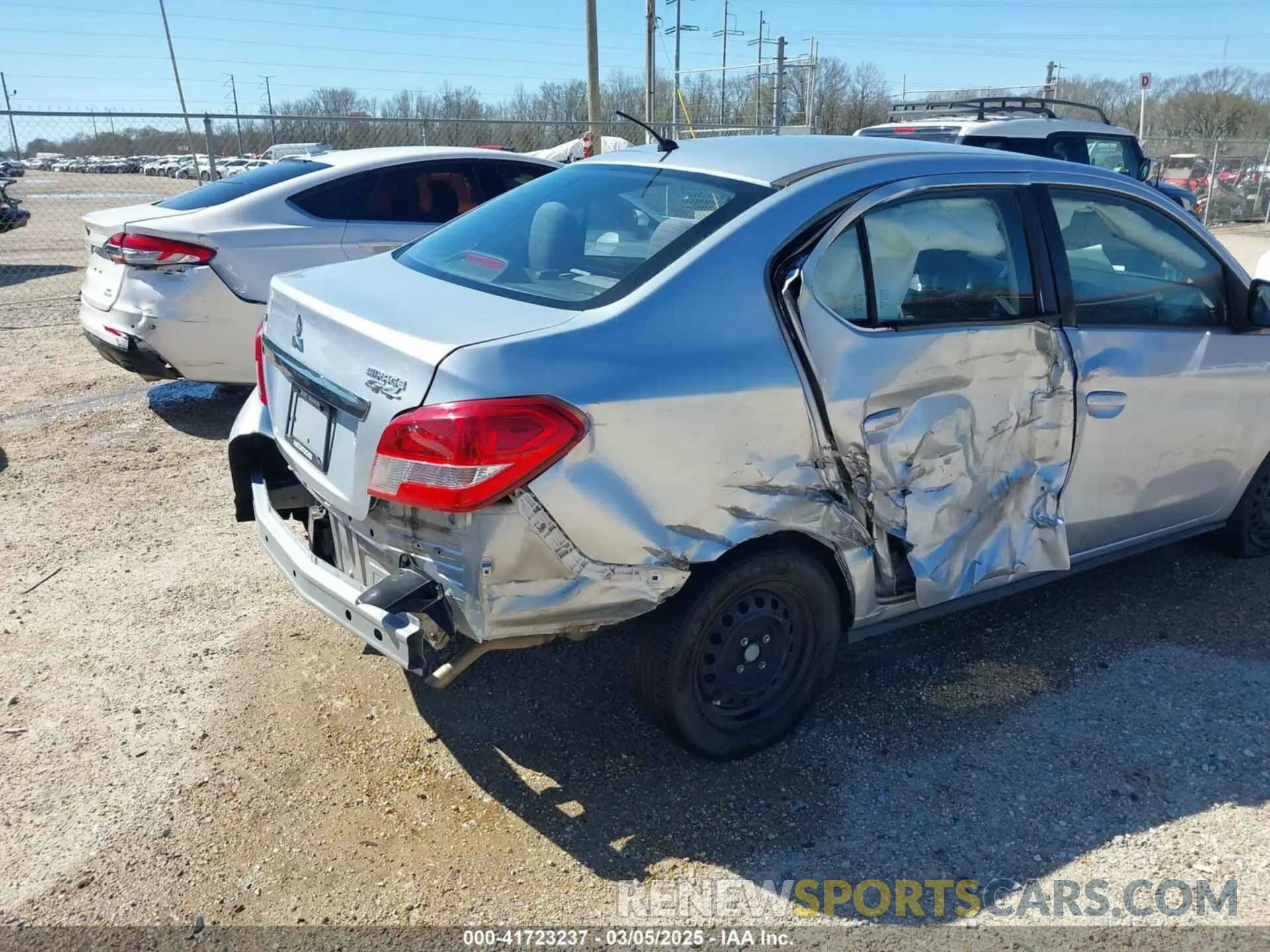 6 Photograph of a damaged car ML32F3FJ6KHF06452 MITSUBISHI MIRAGE G4 2019