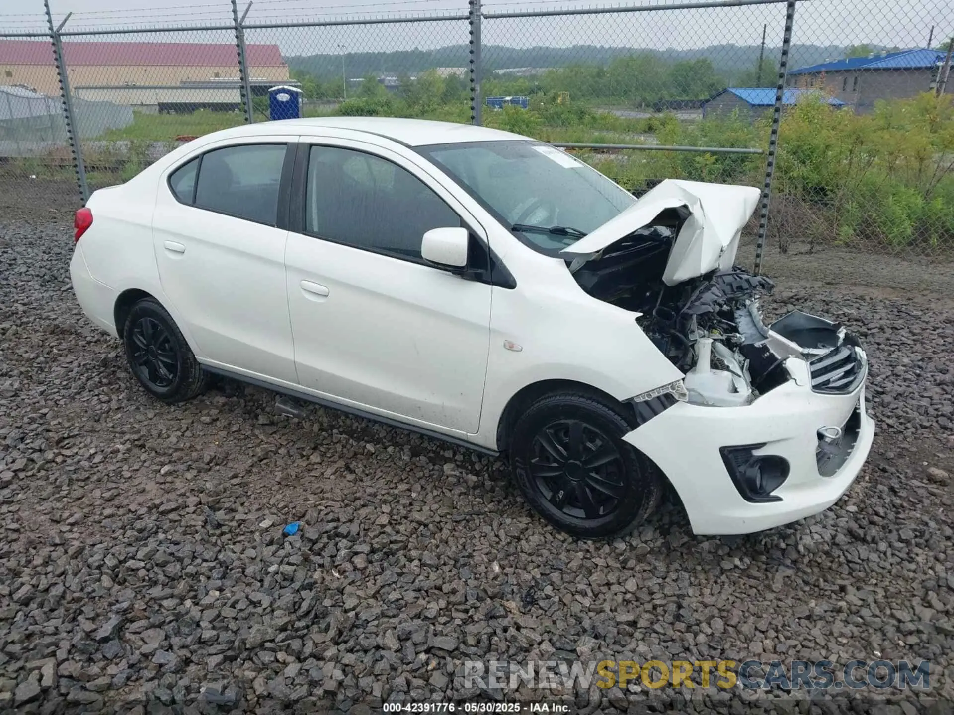 1 Photograph of a damaged car ML32F3FJ6KHF07861 MITSUBISHI MIRAGE G4 2019