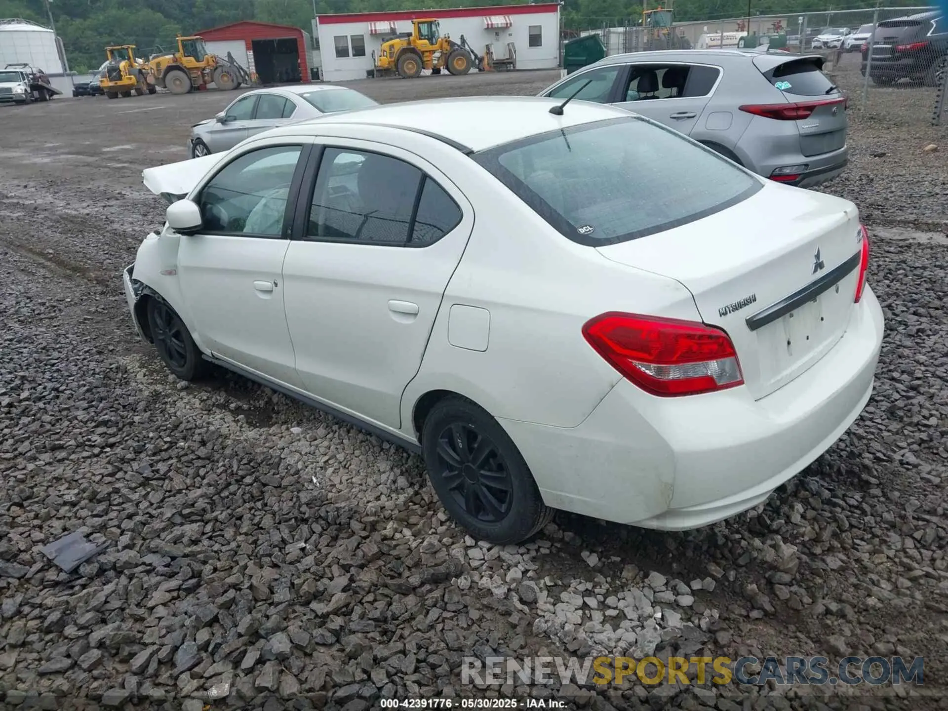 3 Photograph of a damaged car ML32F3FJ6KHF07861 MITSUBISHI MIRAGE G4 2019