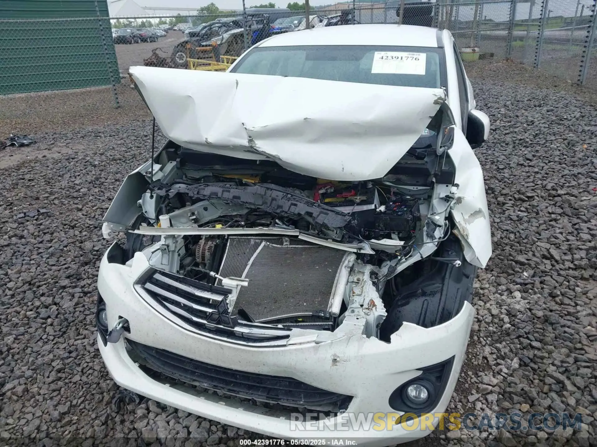 6 Photograph of a damaged car ML32F3FJ6KHF07861 MITSUBISHI MIRAGE G4 2019