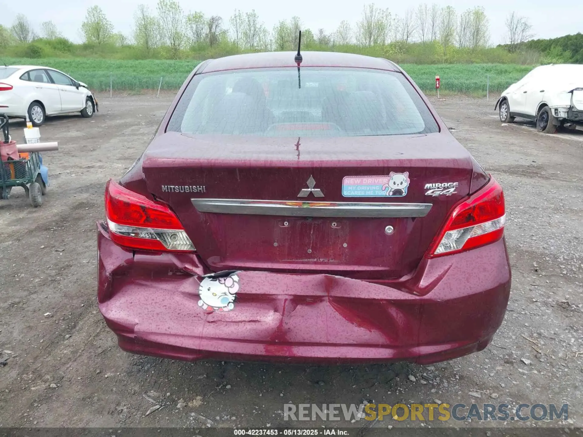16 Photograph of a damaged car ML32F3FJ7KHF00241 MITSUBISHI MIRAGE G4 2019