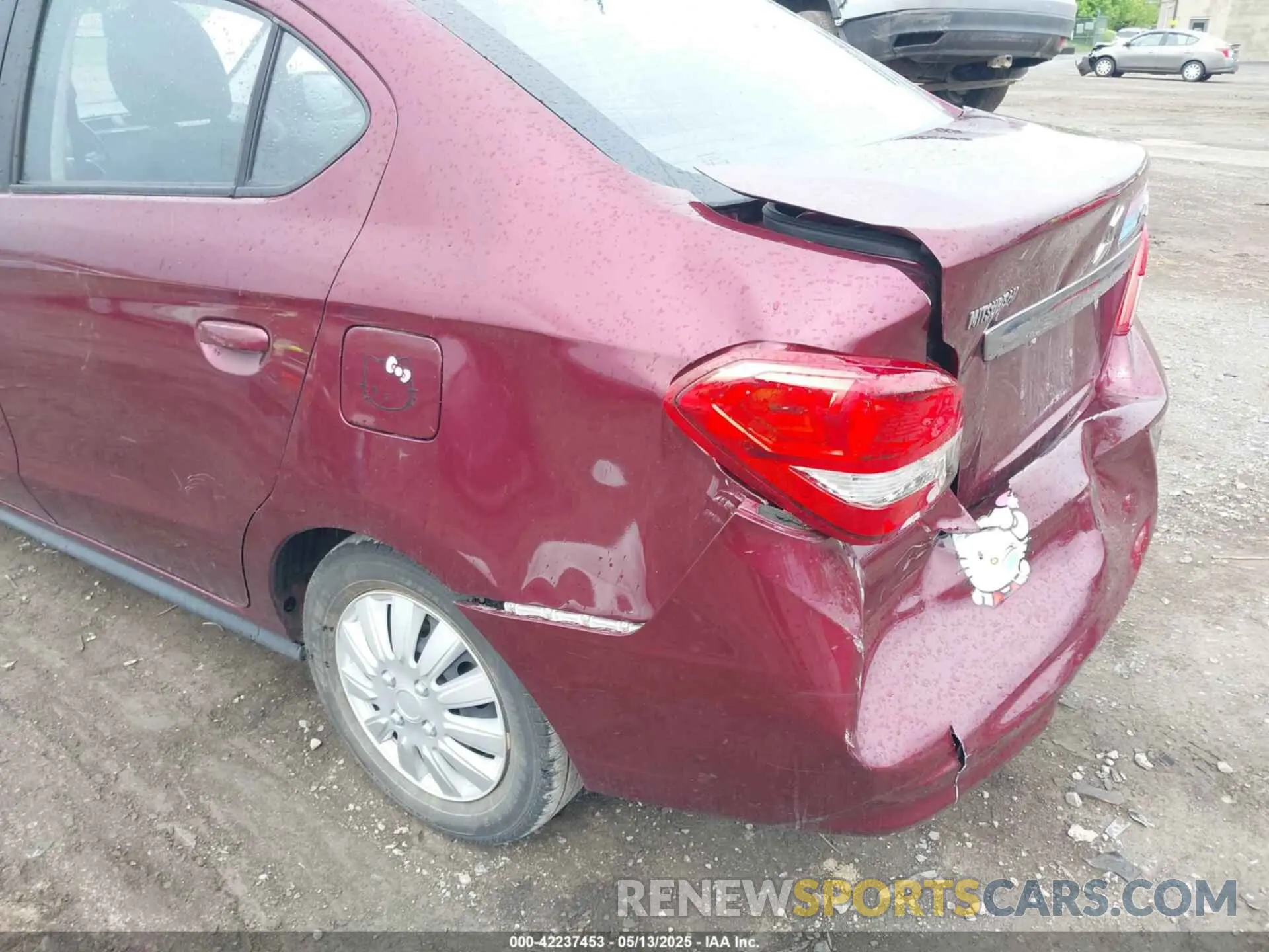 17 Photograph of a damaged car ML32F3FJ7KHF00241 MITSUBISHI MIRAGE G4 2019