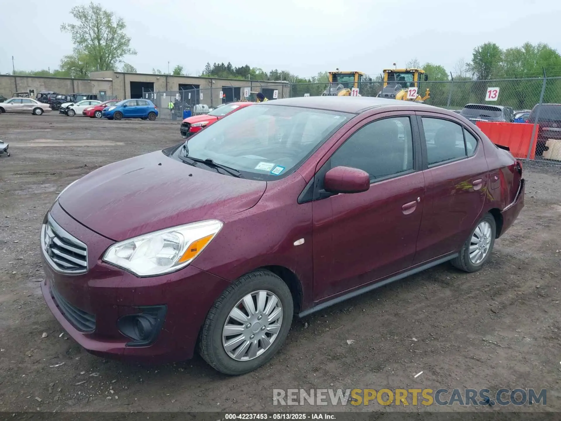 2 Photograph of a damaged car ML32F3FJ7KHF00241 MITSUBISHI MIRAGE G4 2019