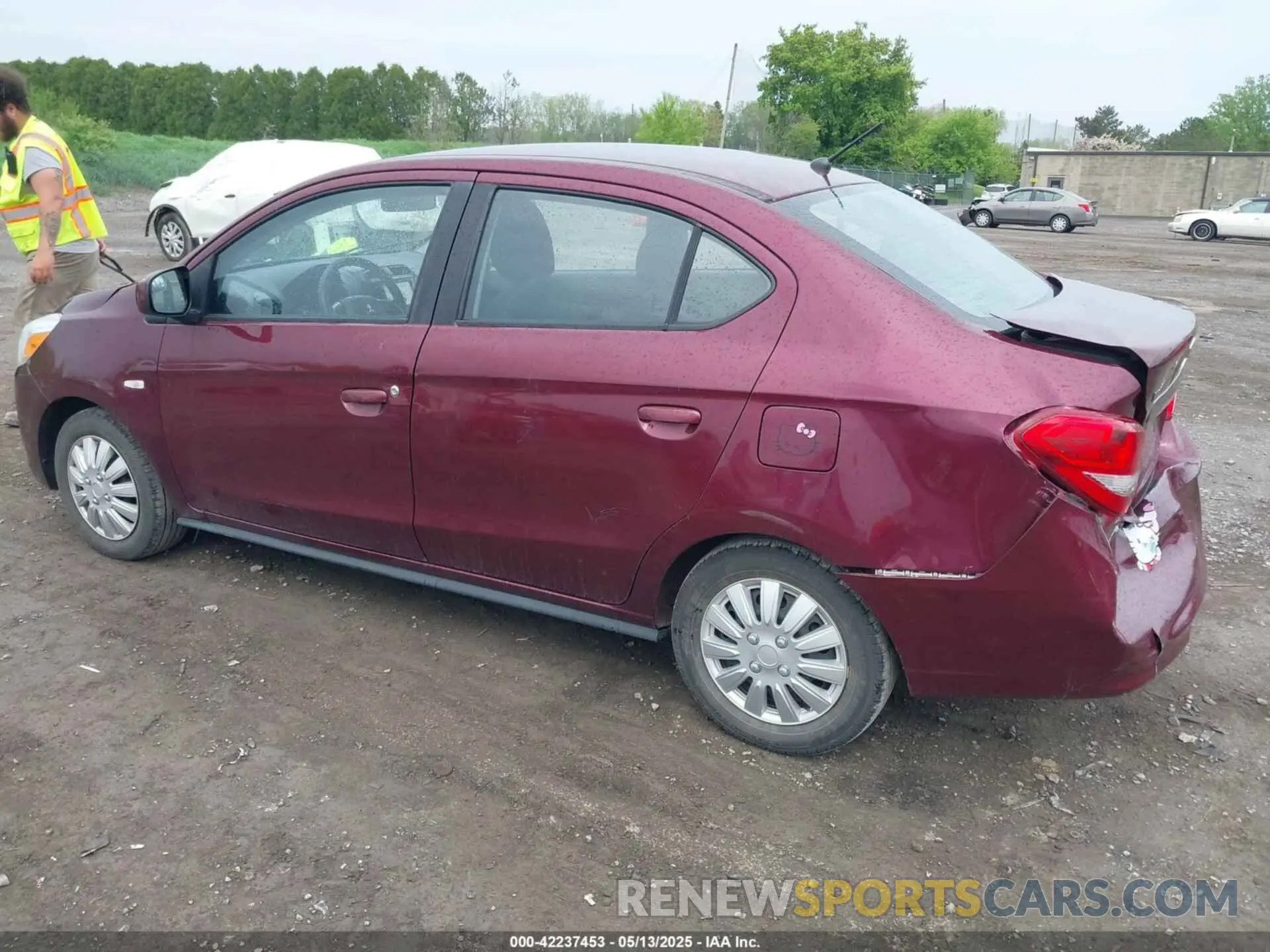 3 Photograph of a damaged car ML32F3FJ7KHF00241 MITSUBISHI MIRAGE G4 2019