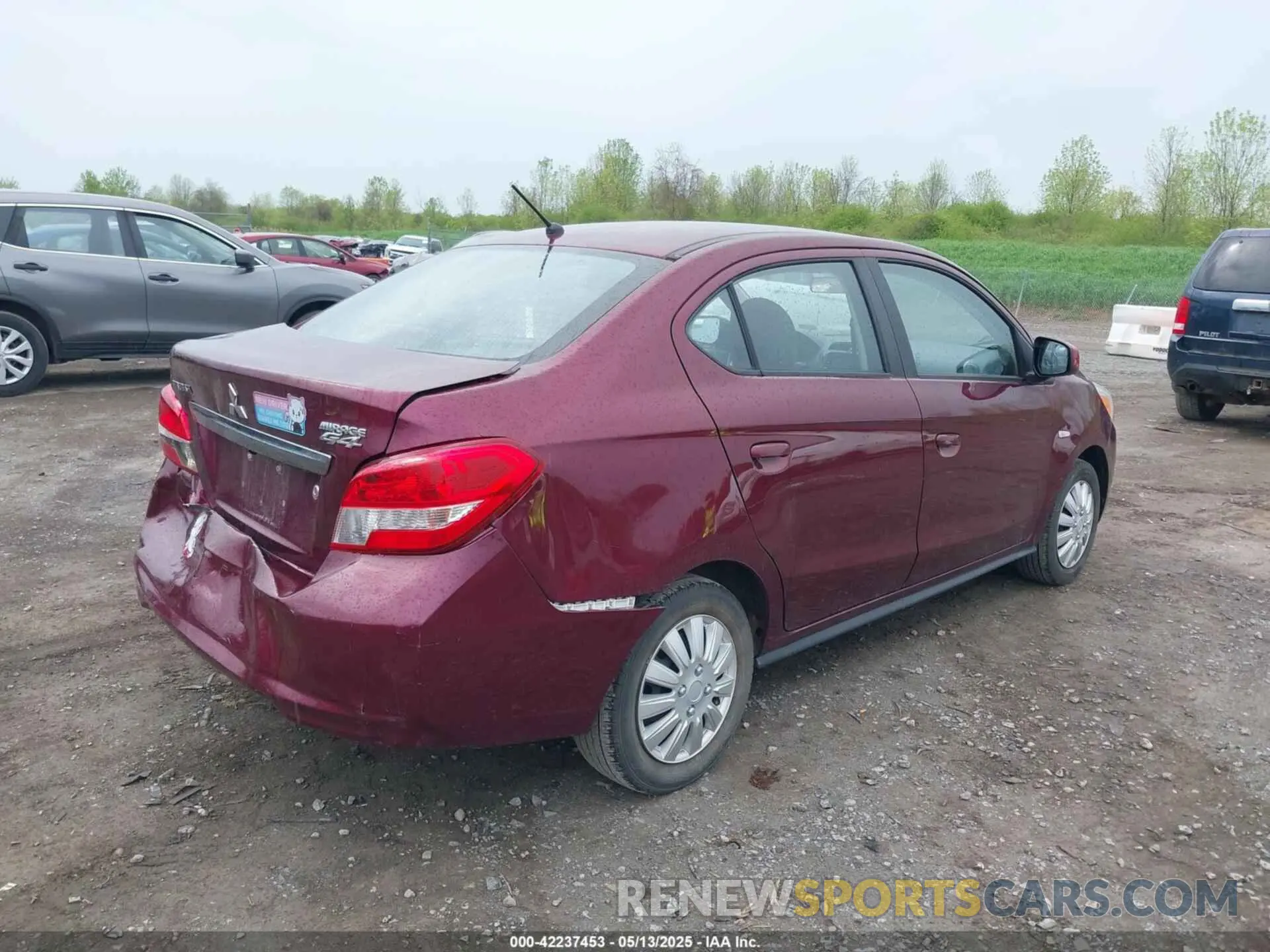 4 Photograph of a damaged car ML32F3FJ7KHF00241 MITSUBISHI MIRAGE G4 2019