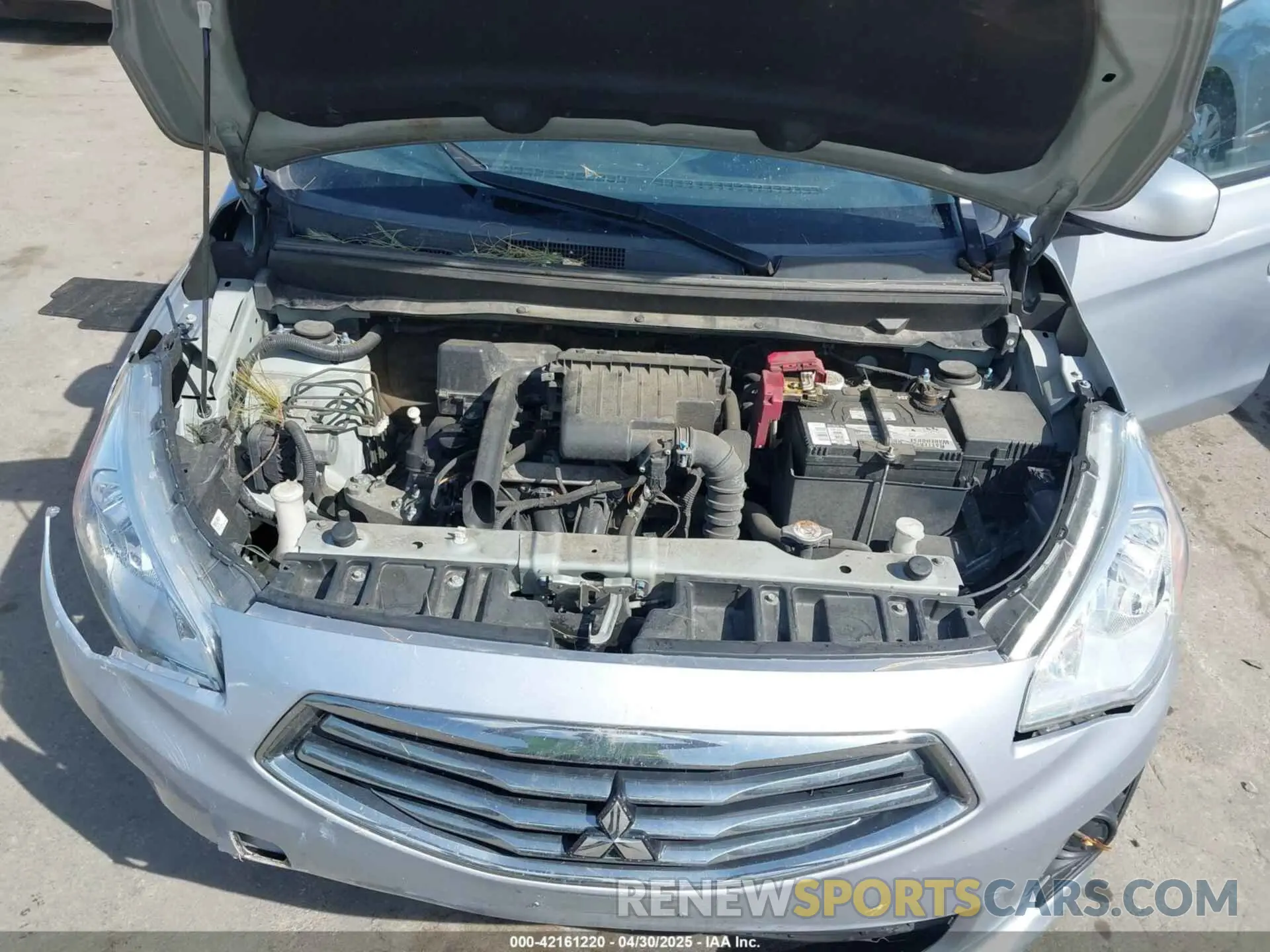 10 Photograph of a damaged car ML32F3FJ7KHF03852 MITSUBISHI MIRAGE G4 2019