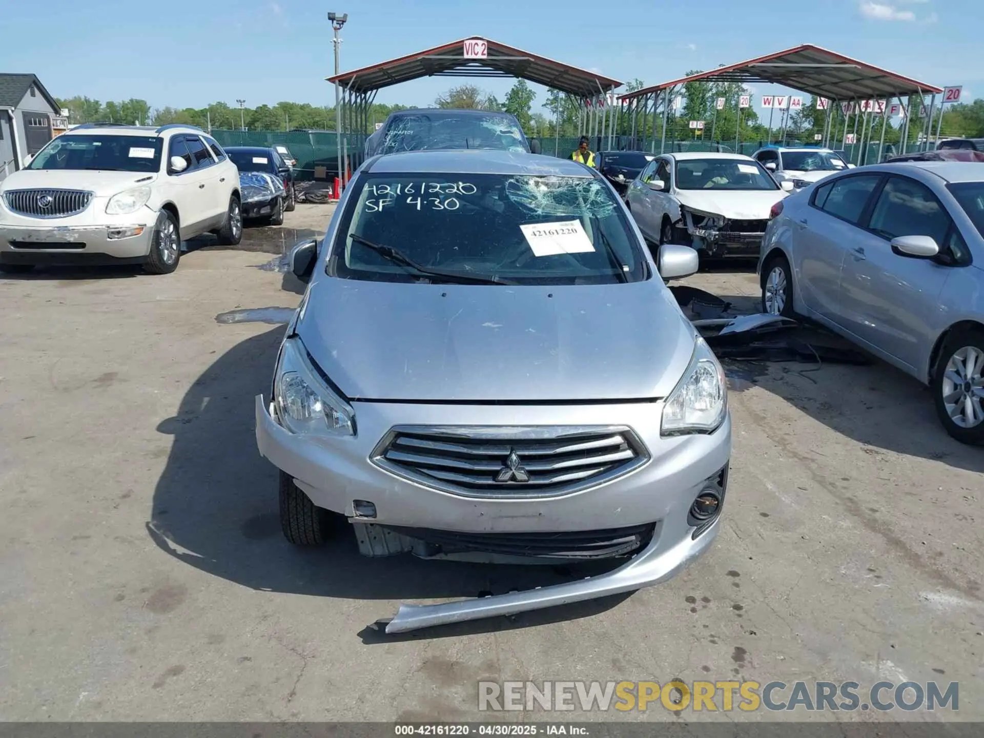 12 Photograph of a damaged car ML32F3FJ7KHF03852 MITSUBISHI MIRAGE G4 2019