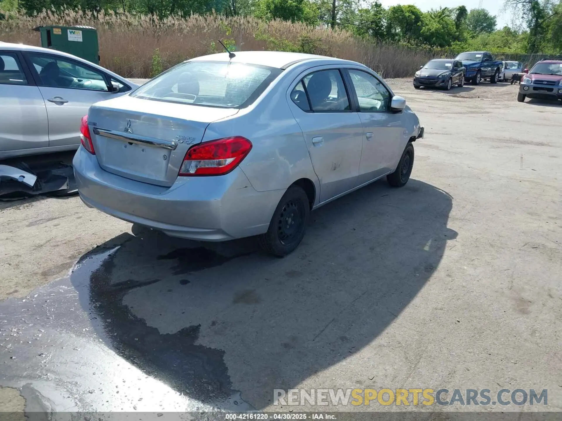 4 Photograph of a damaged car ML32F3FJ7KHF03852 MITSUBISHI MIRAGE G4 2019