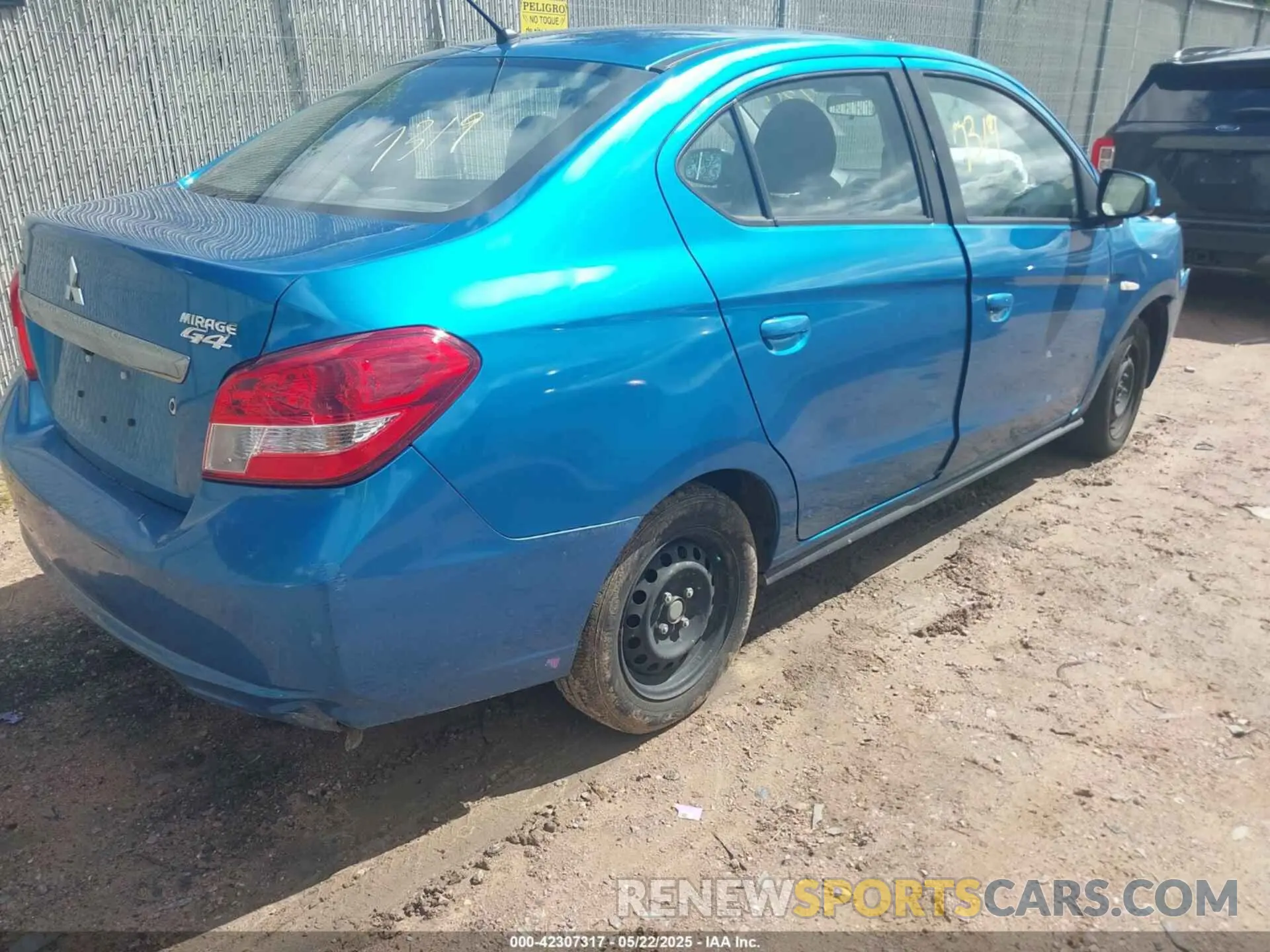 4 Photograph of a damaged car ML32F3FJ7KHF15323 MITSUBISHI MIRAGE G4 2019