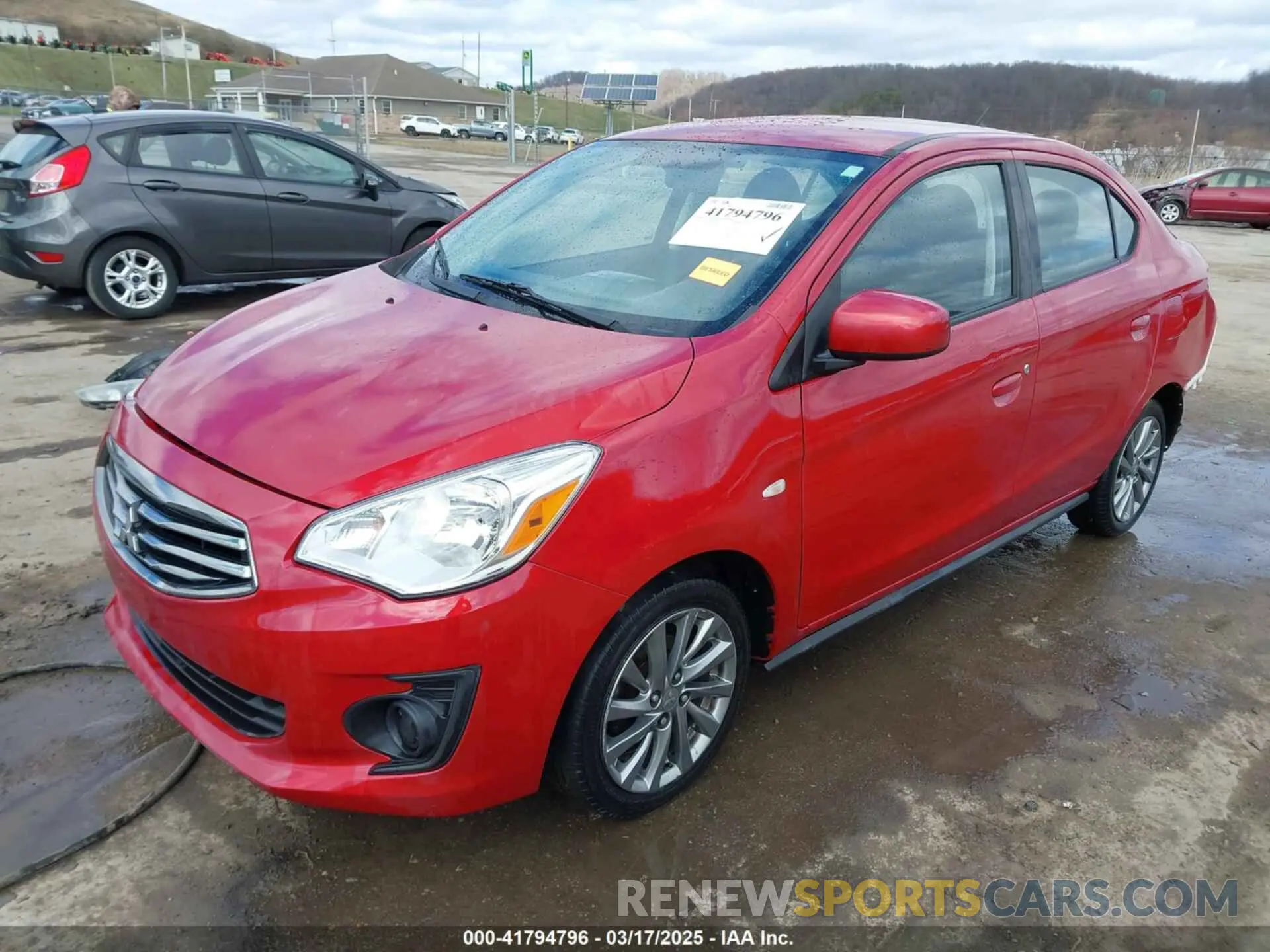 2 Photograph of a damaged car ML32F3FJ8KHF14469 MITSUBISHI MIRAGE G4 2019