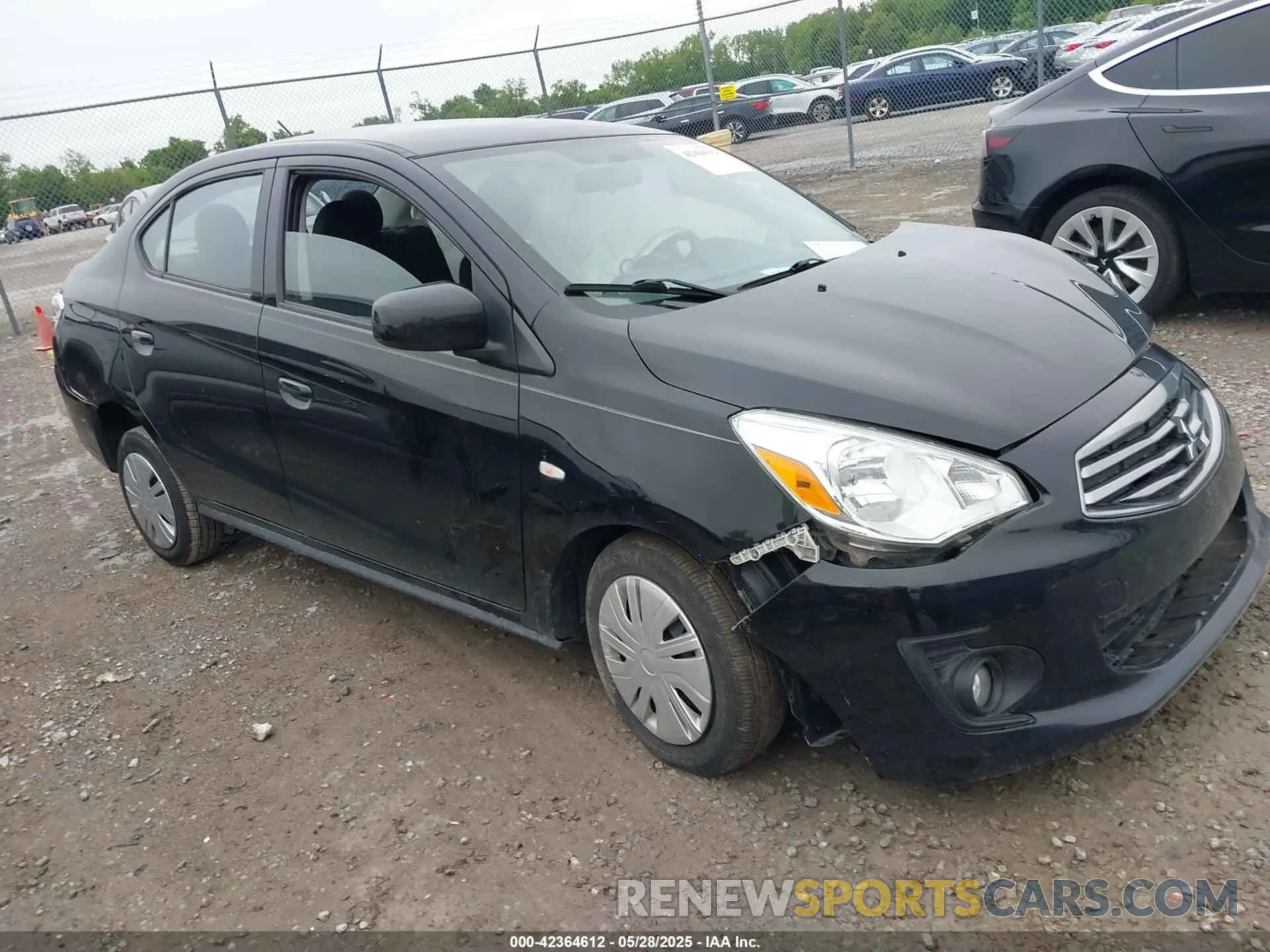 1 Photograph of a damaged car ML32F3FJ8KHF16951 MITSUBISHI MIRAGE G4 2019