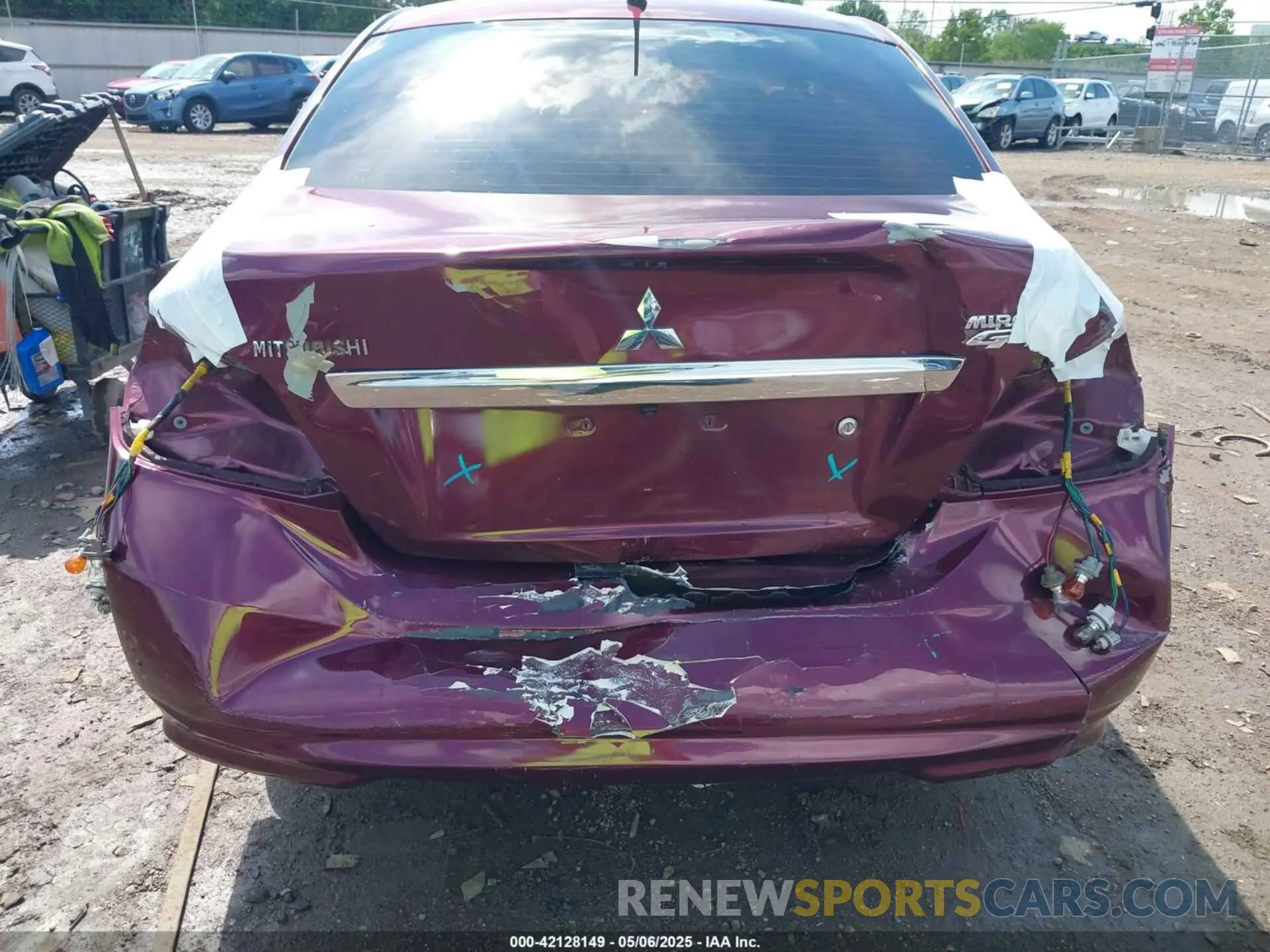 17 Photograph of a damaged car ML32F3FJ9KHF03657 MITSUBISHI MIRAGE G4 2019